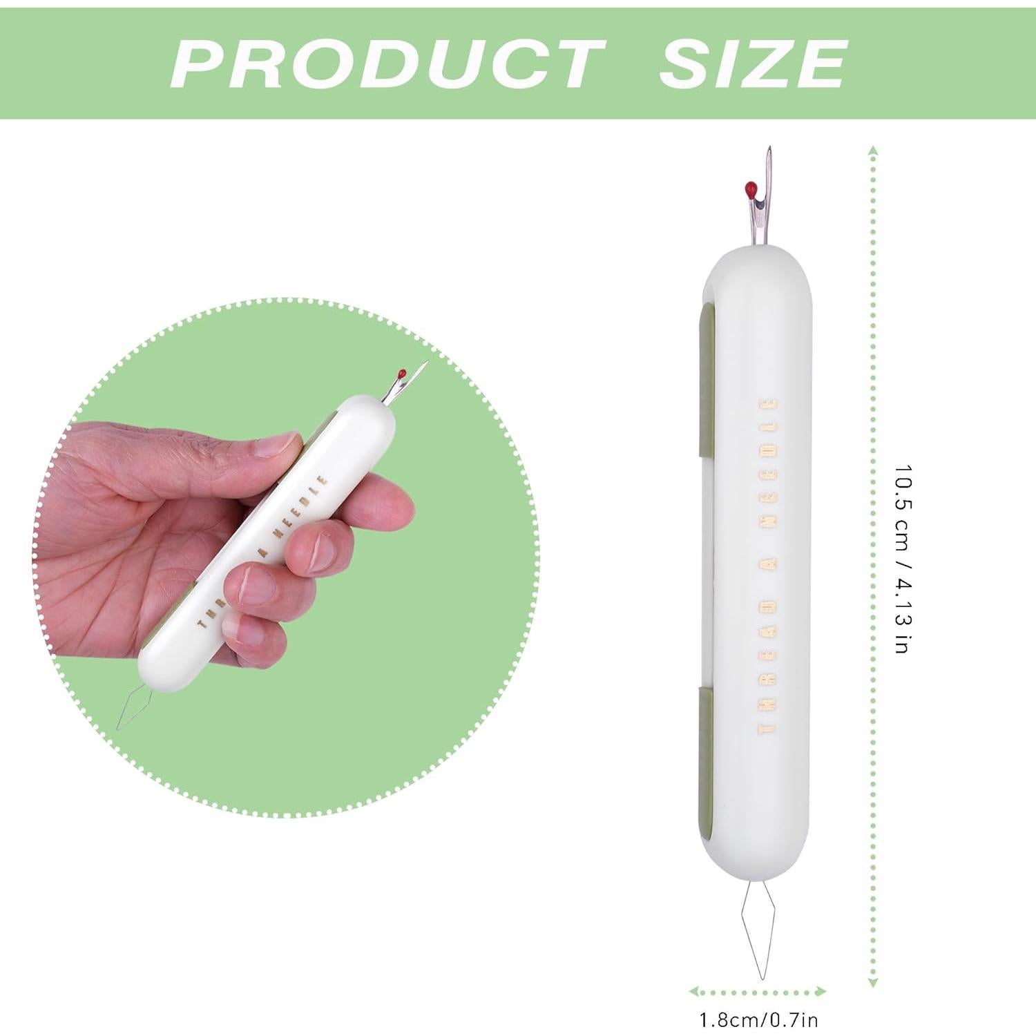 Desgarradores de Costura 2-en-1 Meggy - Enhebrador y Removedor