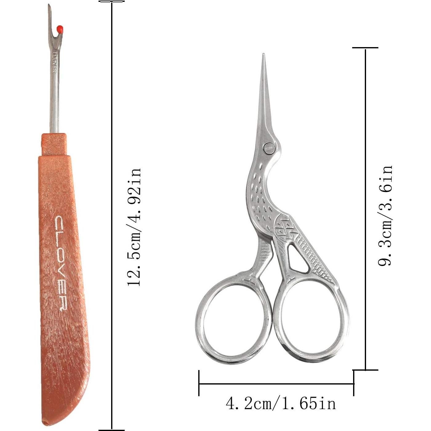 Set de Costura RLECS 5 Piezas con Tijeras de Grulla