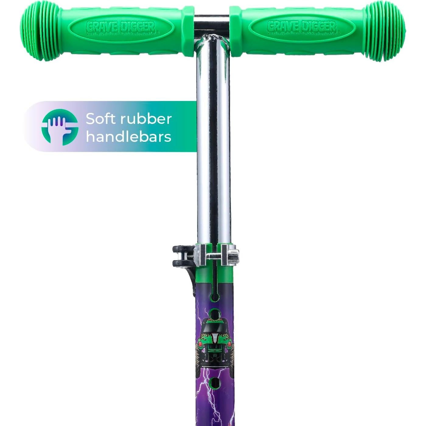 Scooter Autobalanceado Voyager Monster Jam 3 Ruedas Iluminadas