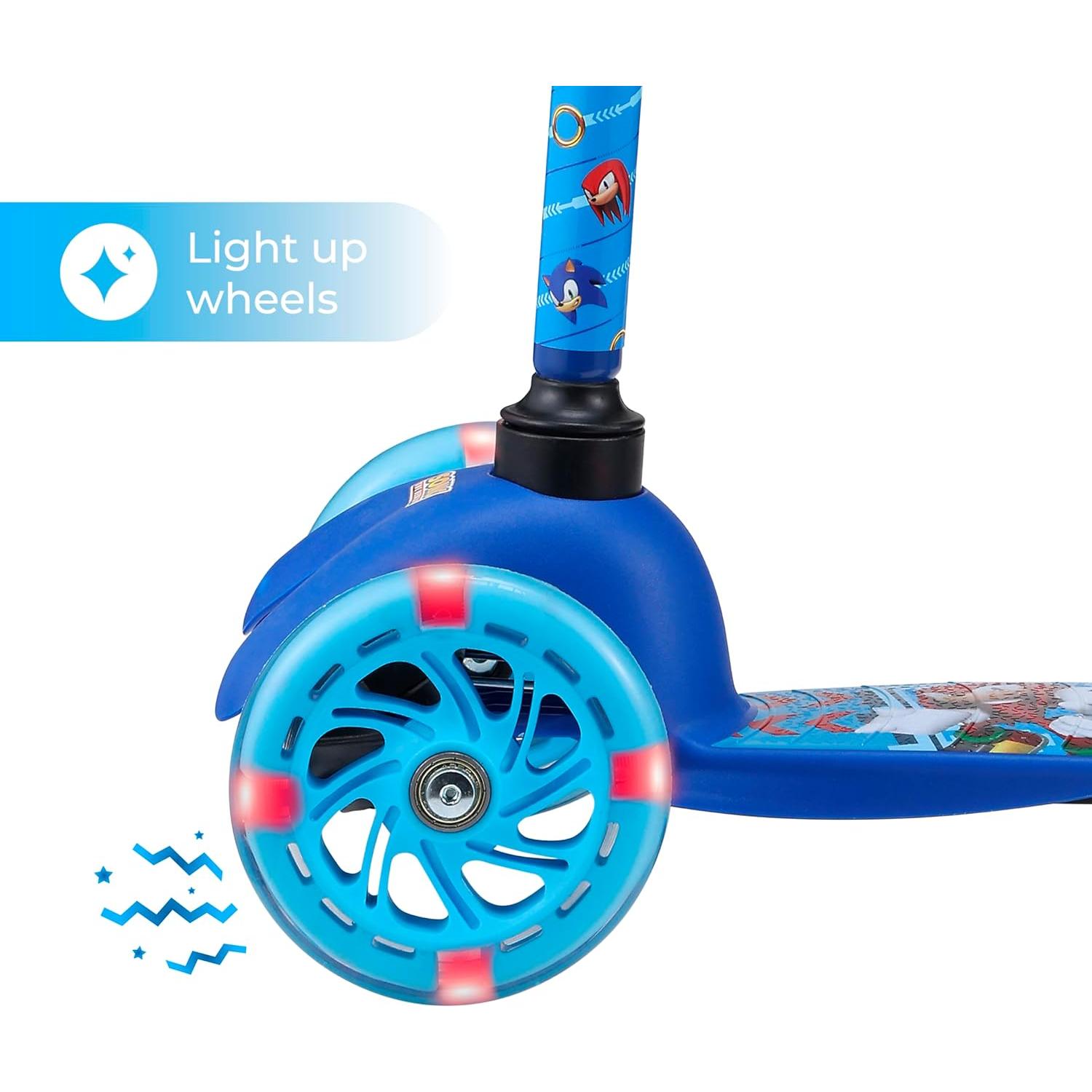 Scooter Voyager Sonic 3 Ruedas con Luces LED 2,08 kg