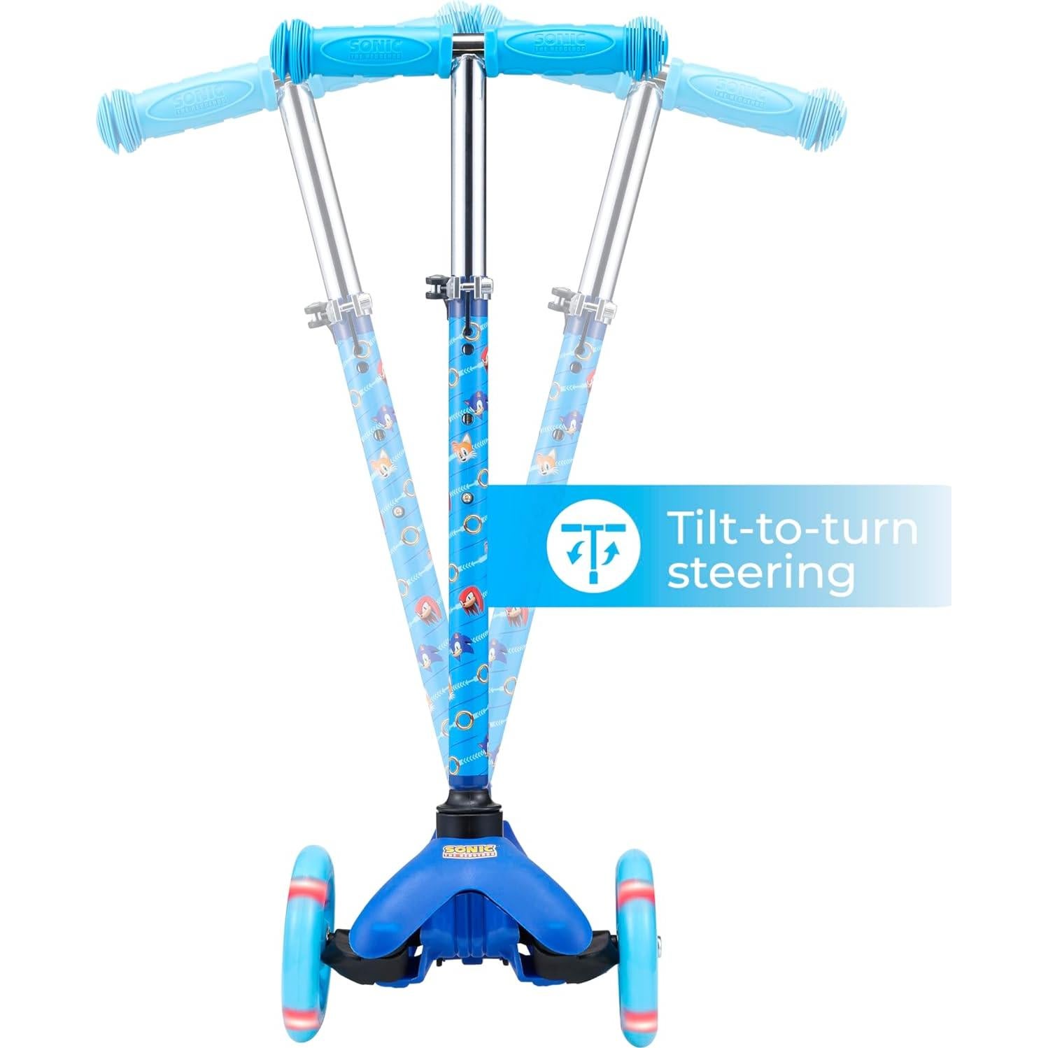 Scooter Voyager Sonic 3 Ruedas con Luces LED 2,08 kg