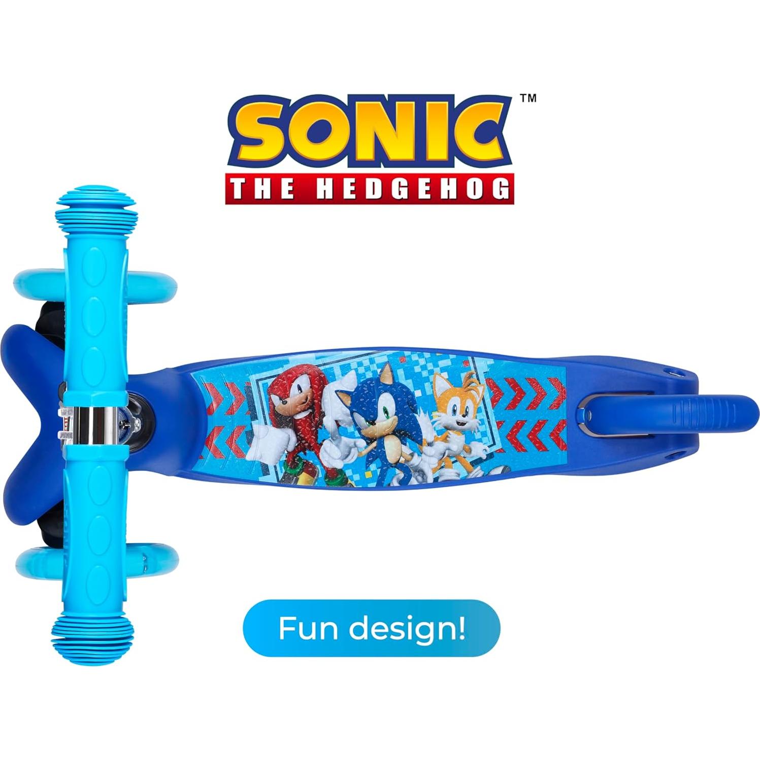 Scooter Voyager Sonic 3 Ruedas con Luces LED 2,08 kg