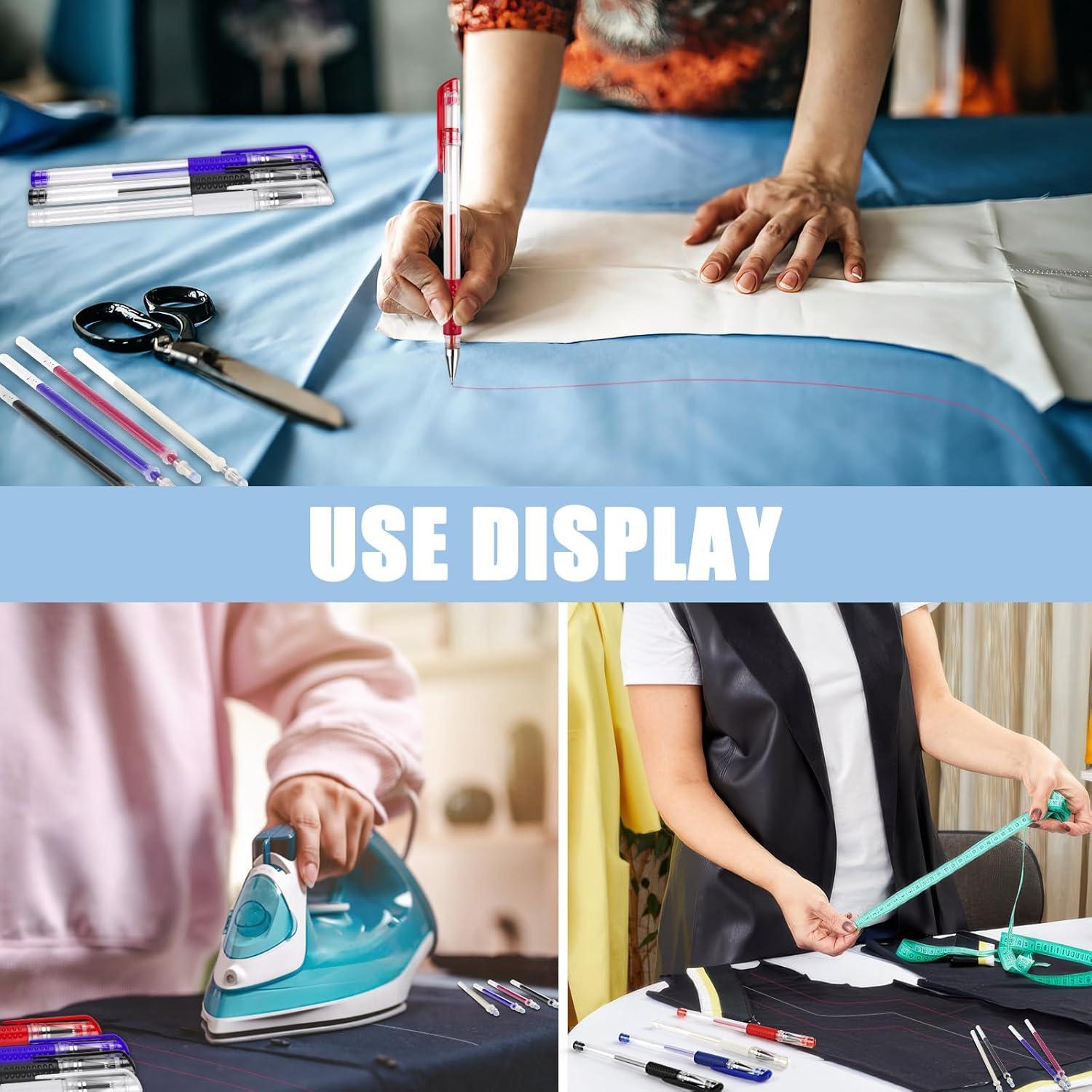 8 Bolígrafos Borrables por Calor COIDEA con 64 Recargas