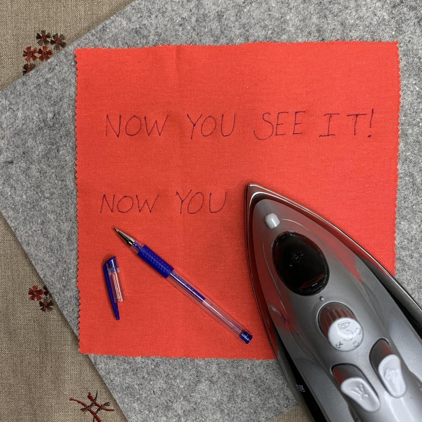 Bolígrafos Borrables por Calor Madam Sew - Set de 4 Colores