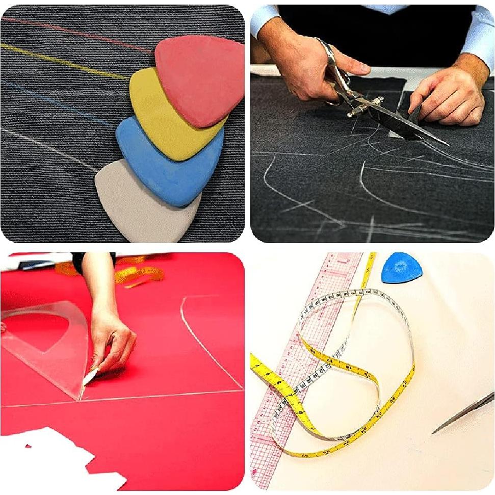 Tiza de Sastre ZXTY 10 Piezas HB para Costura y Acolchado