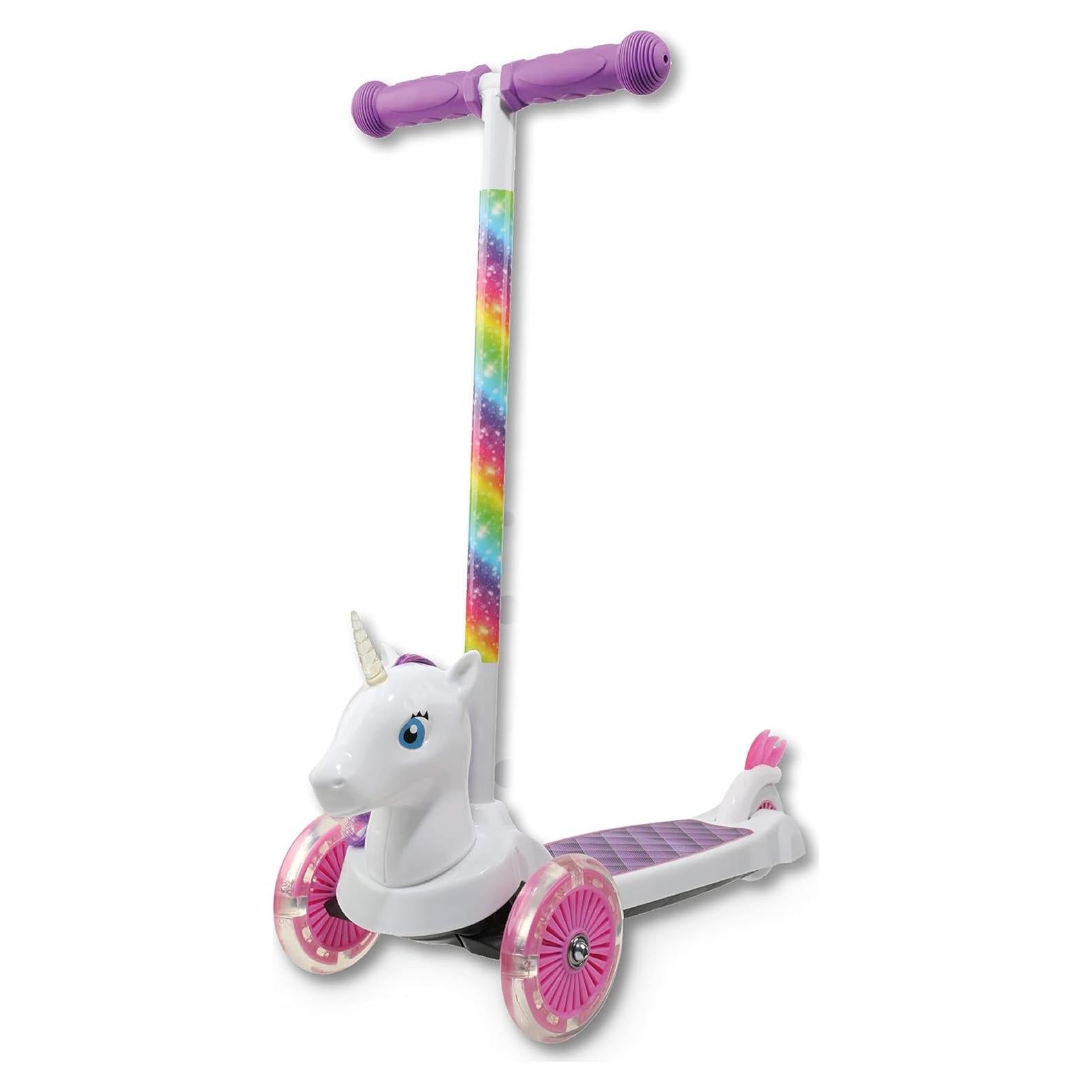 Scooter Infantil Voyager Unicornio 3 Ruedas Autobalanceado