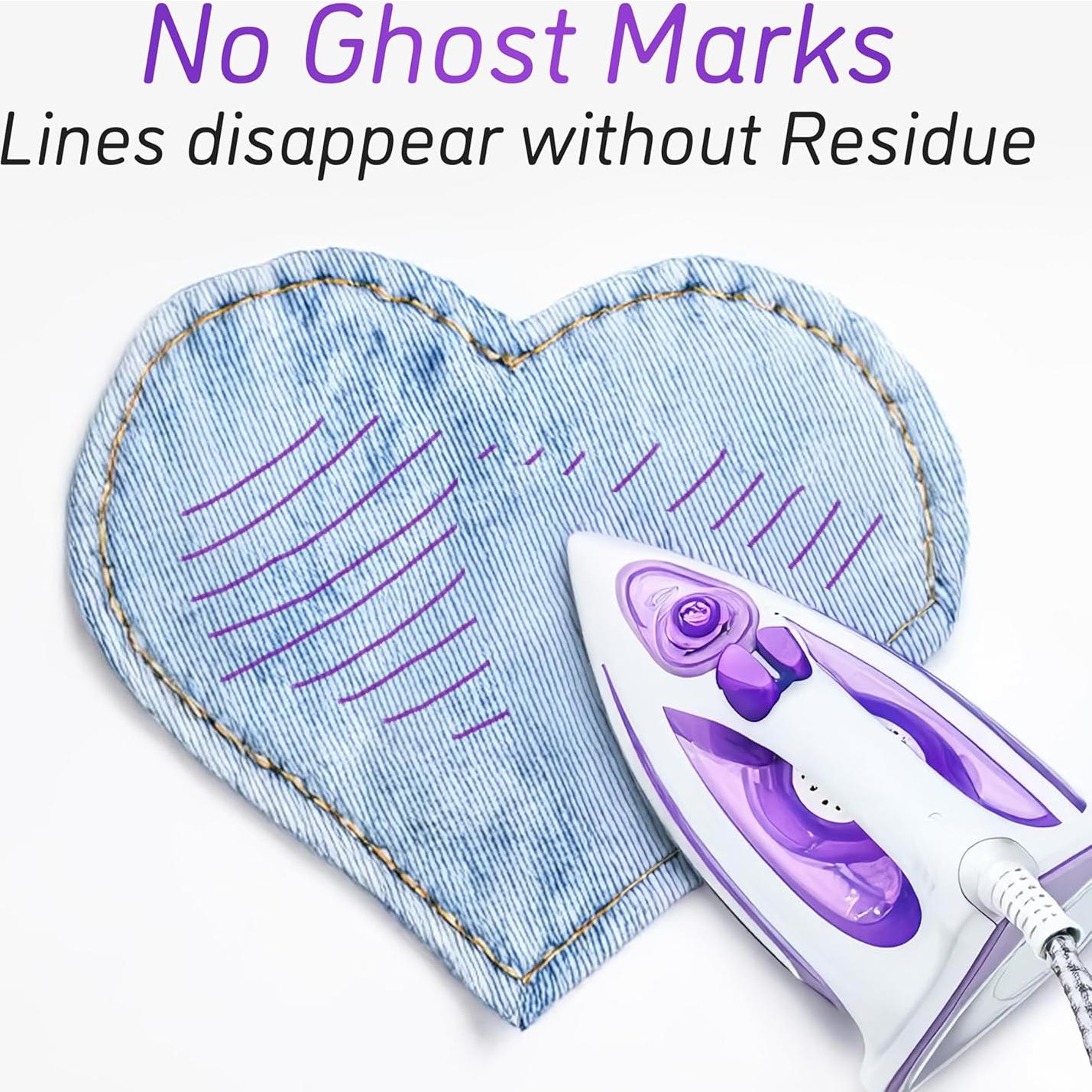 Marcadores Borrables por Calor Lange & König para Tela - 3 Recargas