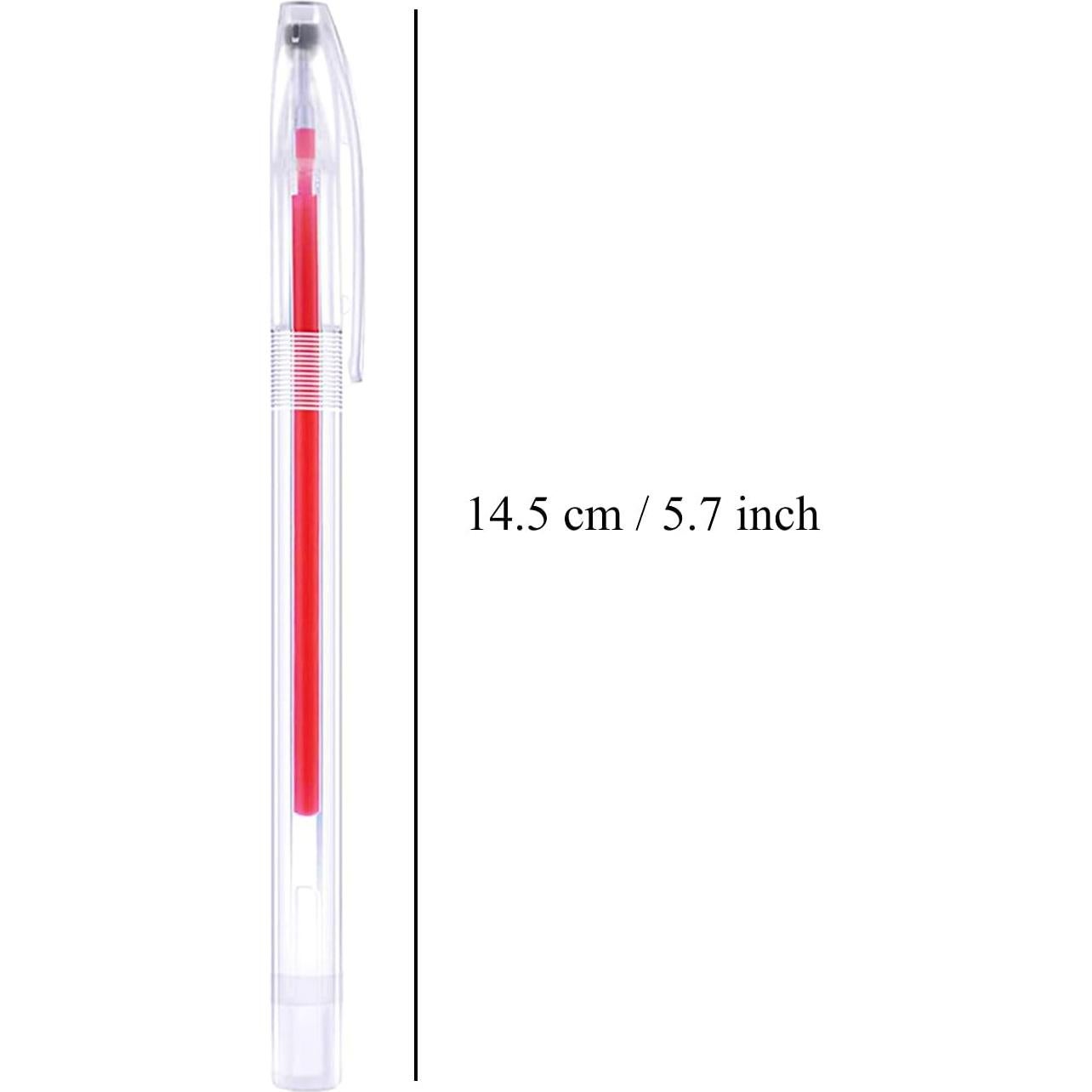 Bolígrafos Borrables por Calor ZUPAYIPA 4 Piezas con 20 Recargas