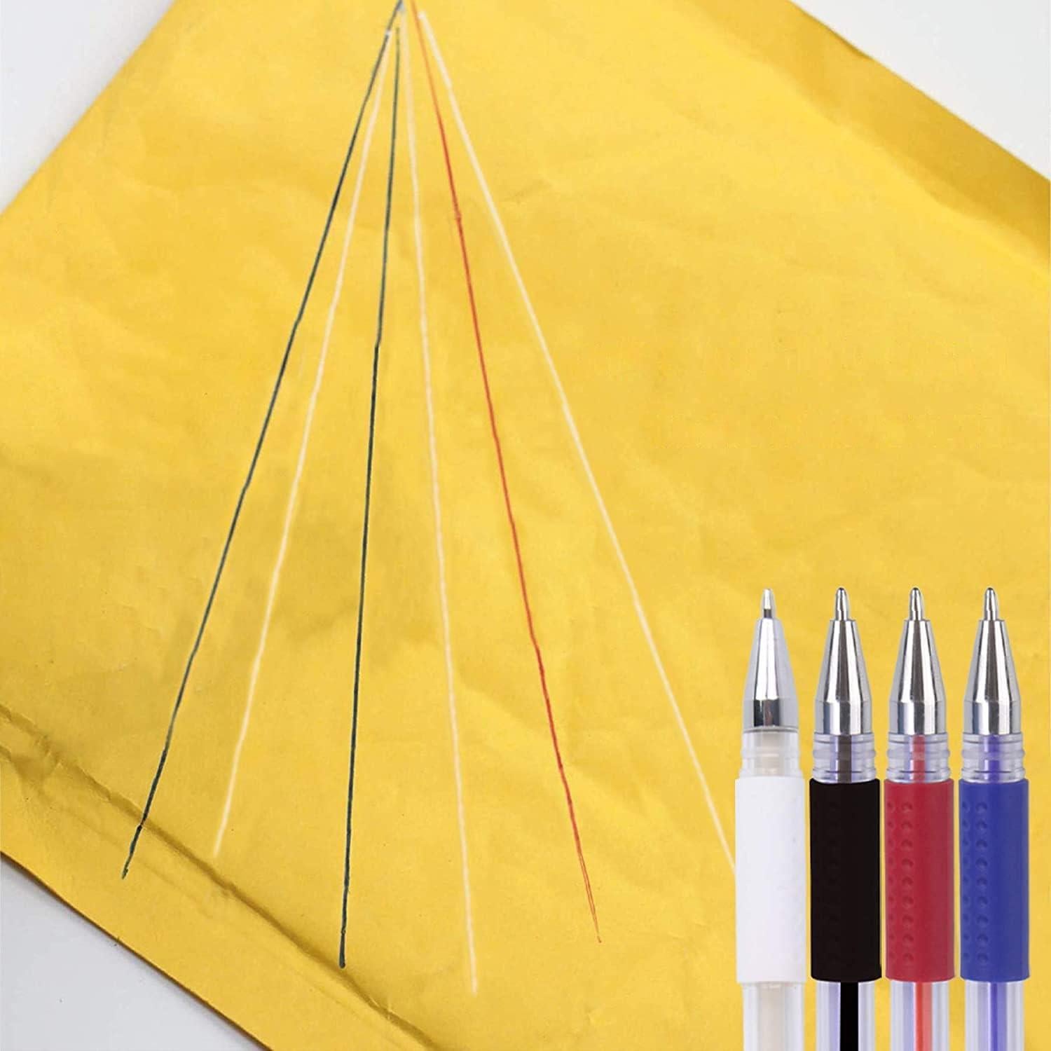 Bolígrafos Borrables por Calor JANYUN 4 Piezas con 28 Recargas