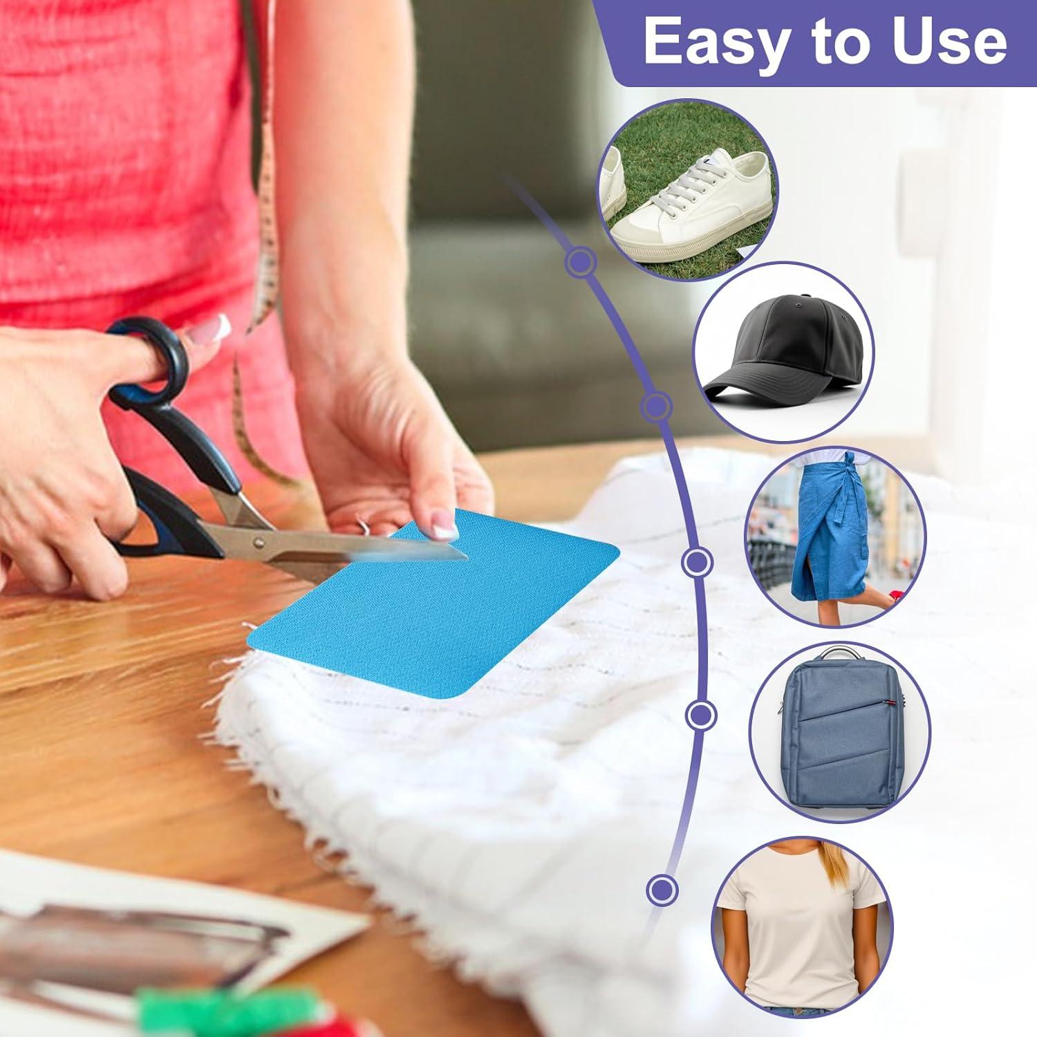 Kit de Parches Termoadhesivos Amrules 30 Piezas 12.4x9.4cm