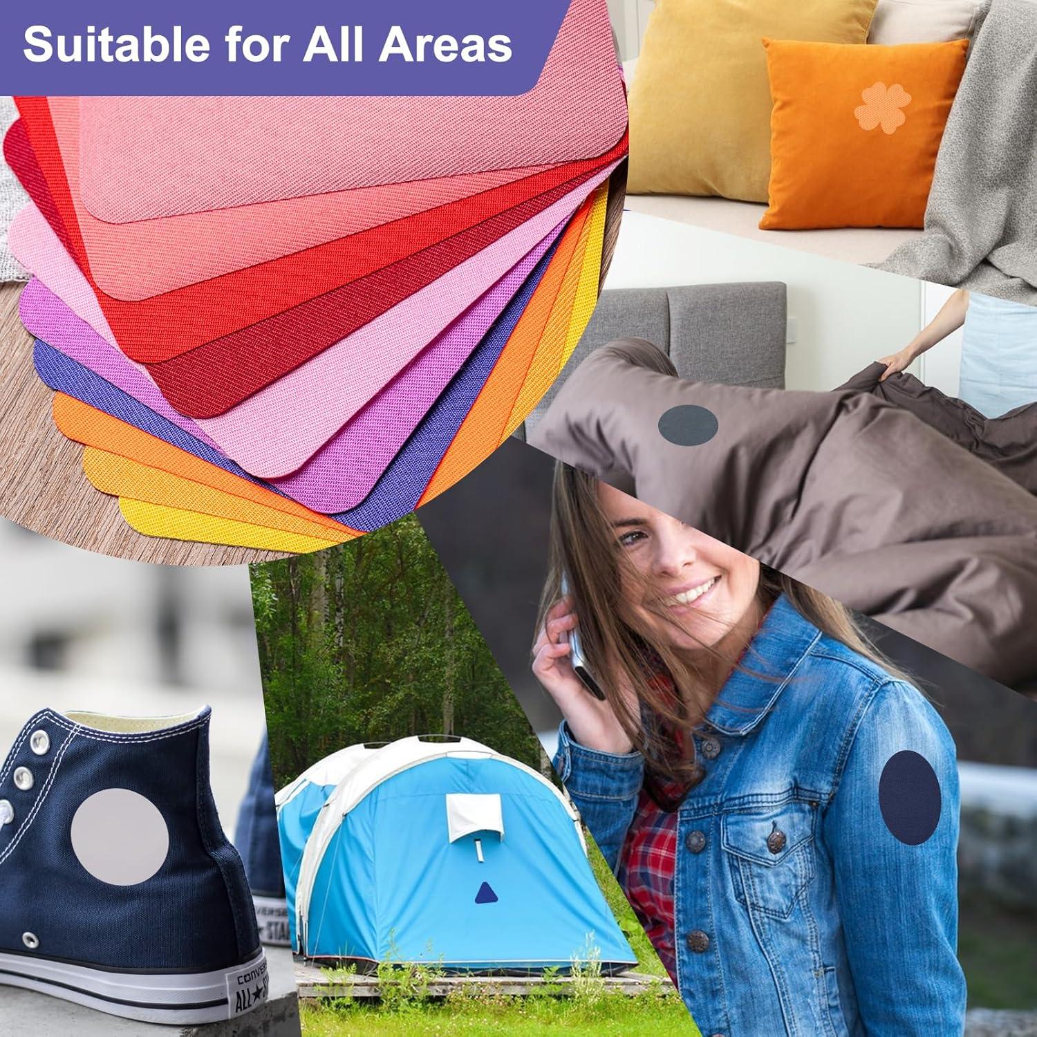 Kit de Parches Termoadhesivos Amrules 30 Piezas 12.4x9.4cm