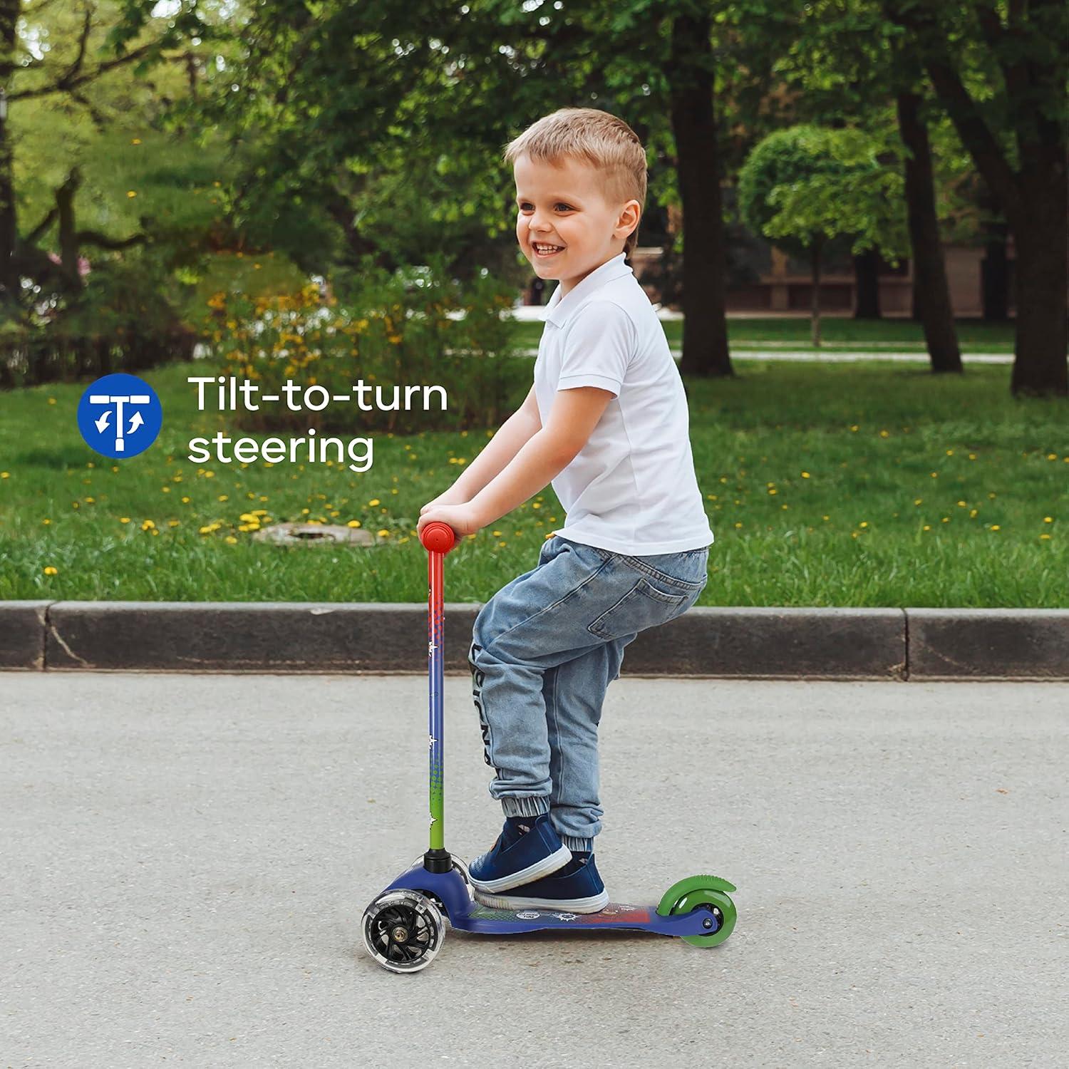 Scooter Voyager PJ Masks 3 Ruedas Iluminadas 2,08 kg