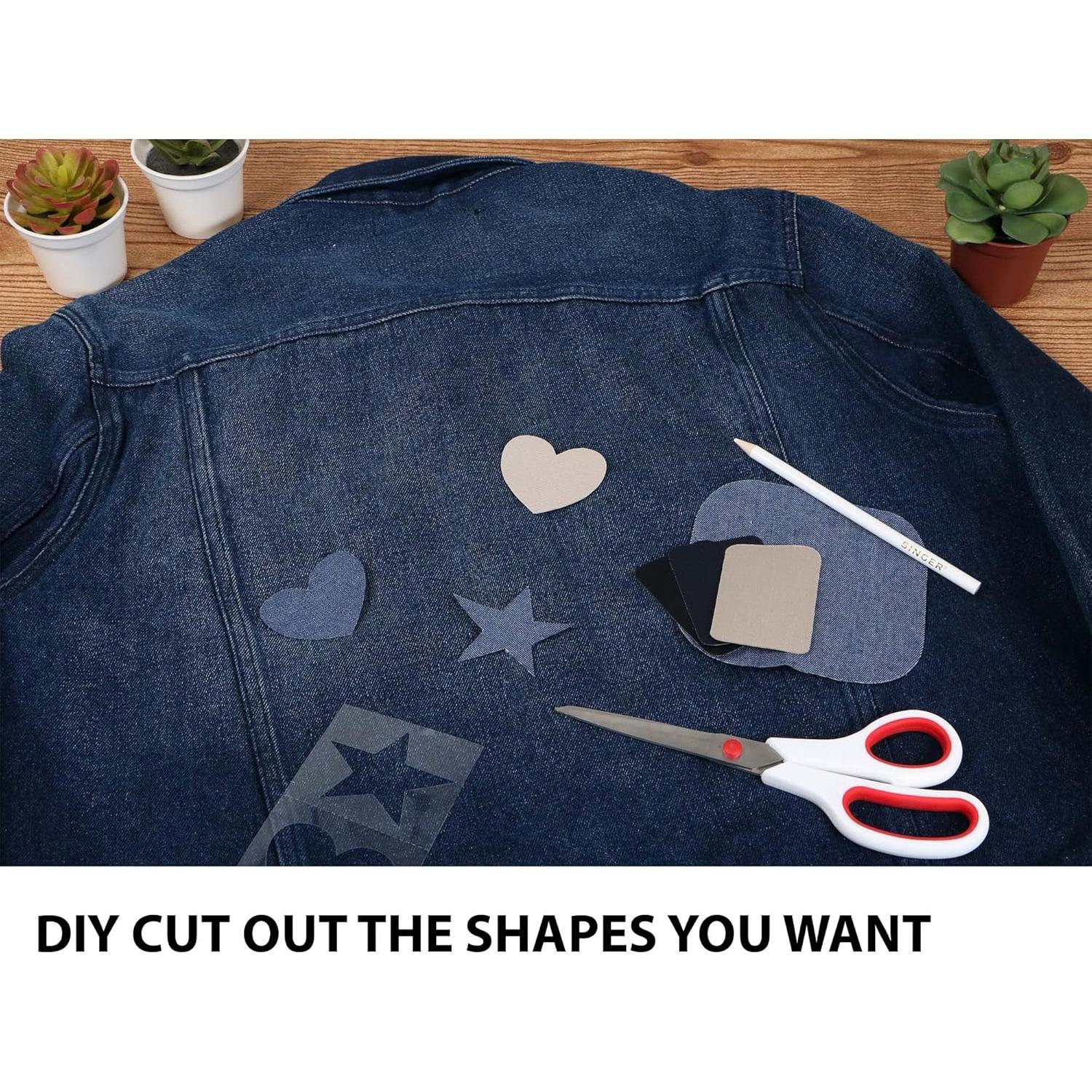 Parches Termoadhesivos SINGER Denim y Twill 8 Piezas