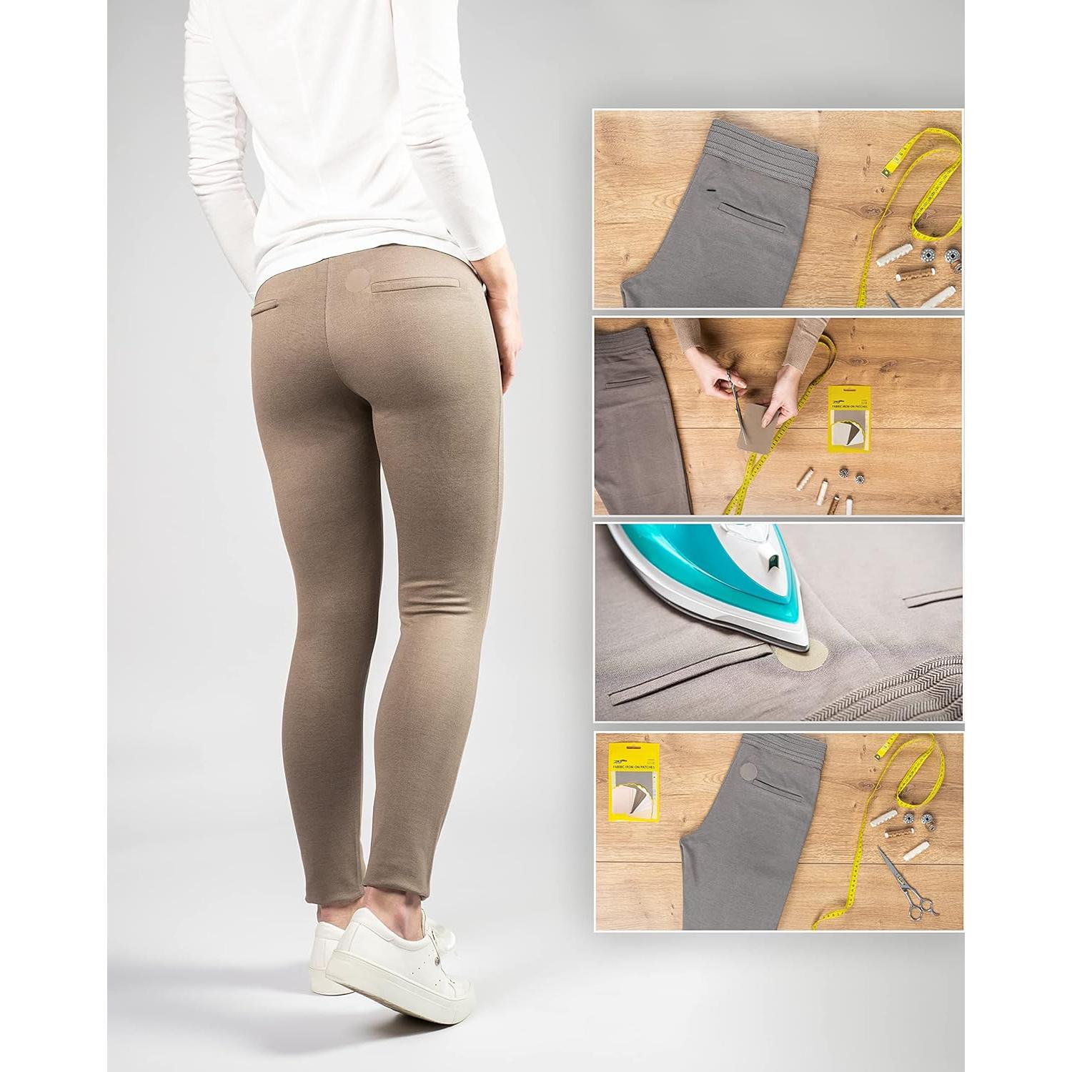 Parches de Tela ZEFFFKA 12 Piezas 100% Algodón 7.5x10.5 cm