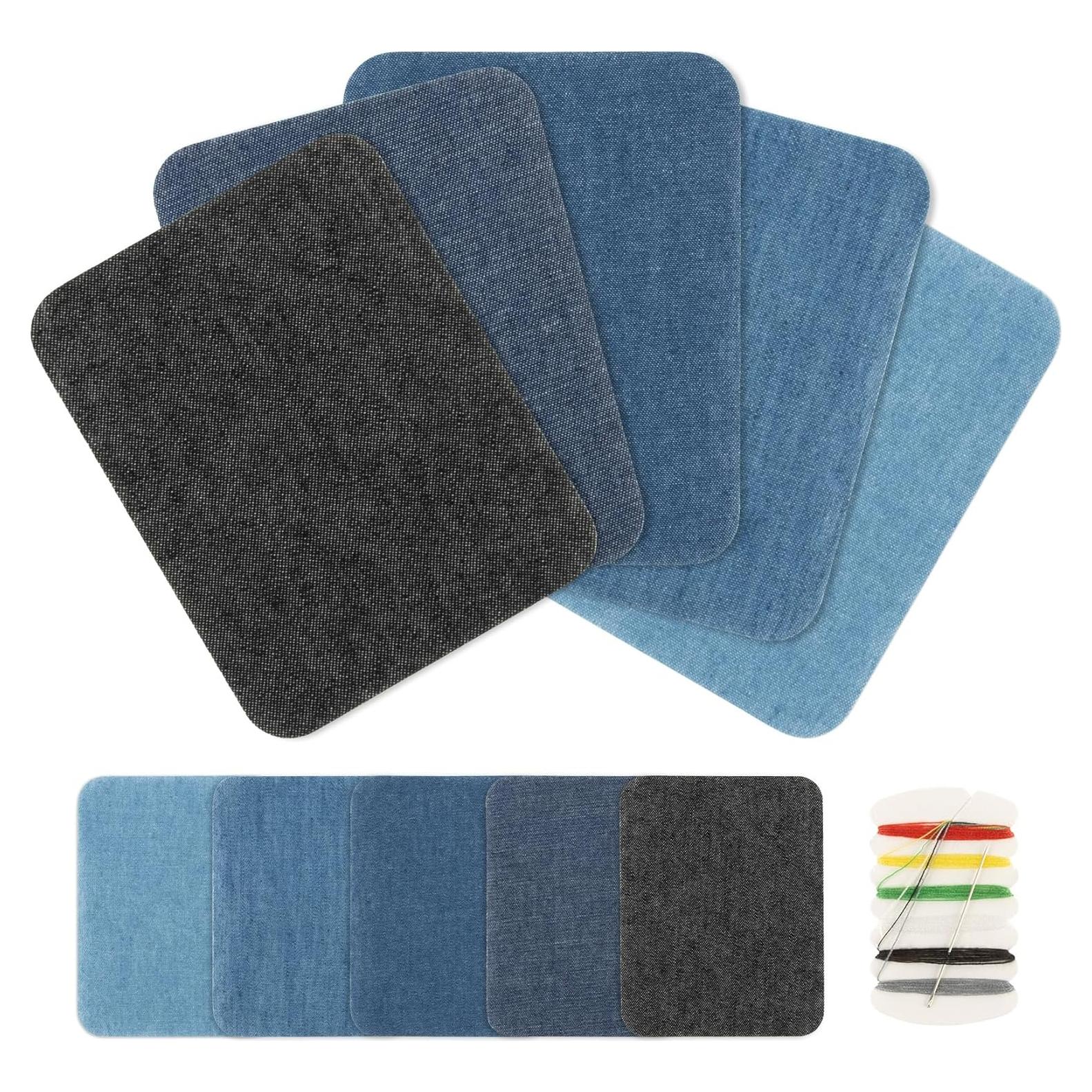 Parches de Algodón MAQIHAN para Jeans - 10 PCS 9.7x12.4 cm