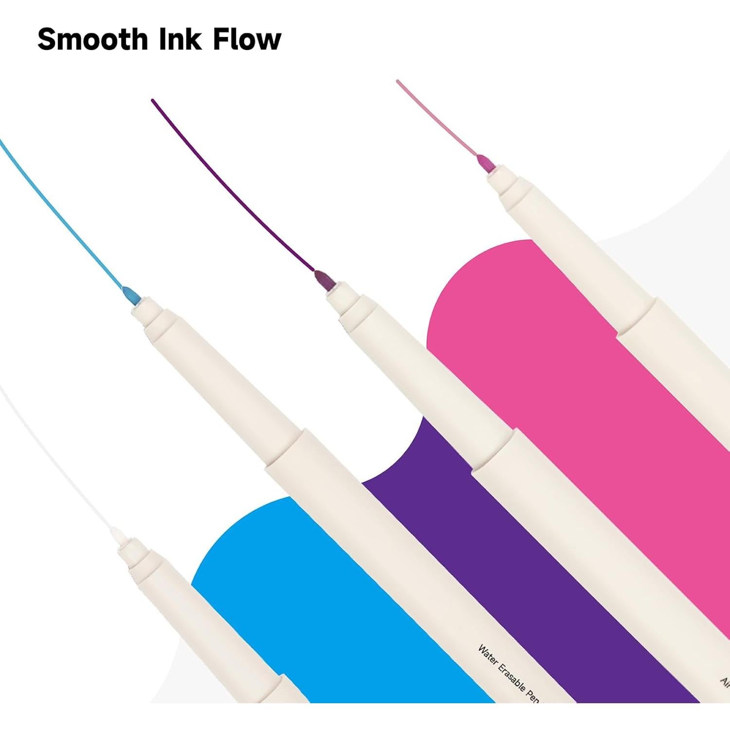 Bolígrafo Borrable KEARING EWW10 para Tela, Tinta Soluble