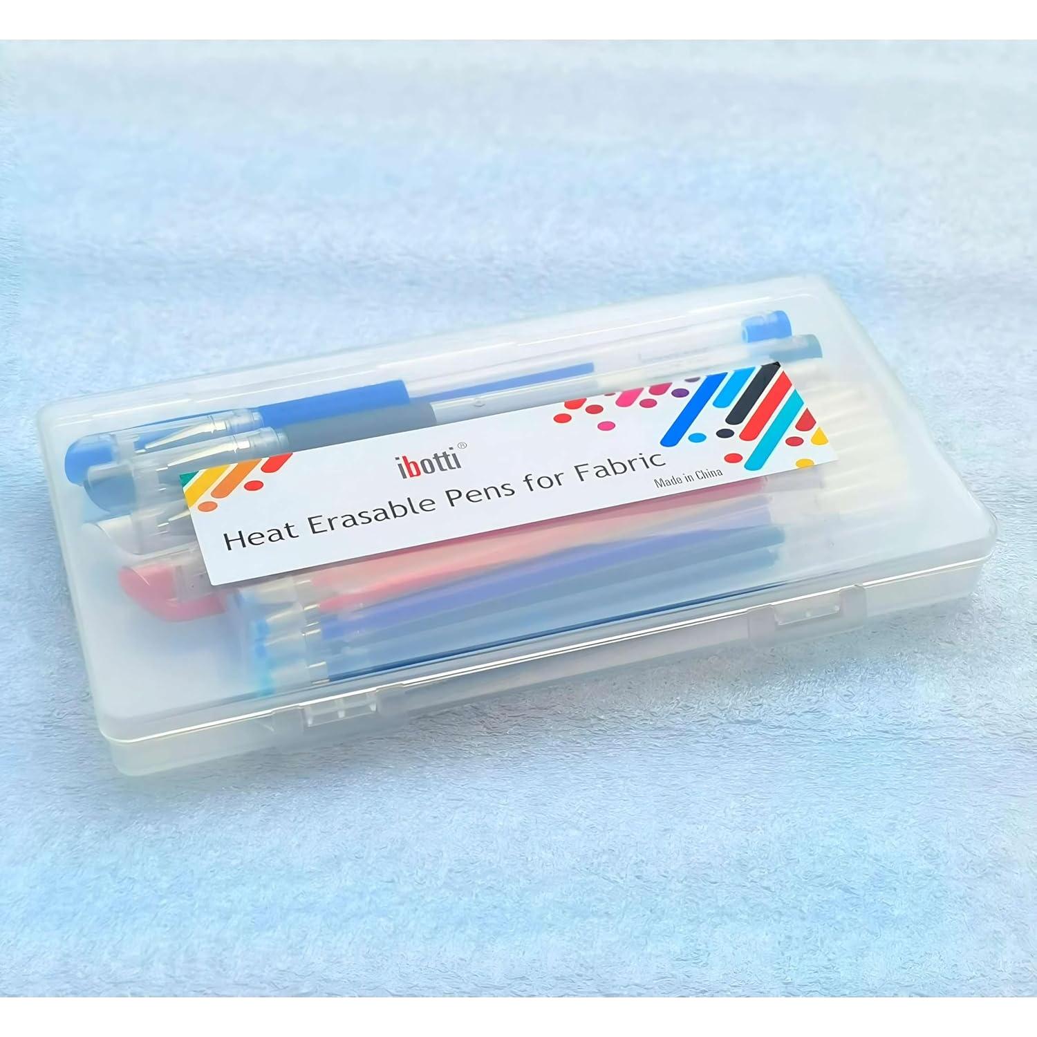 Bolígrafos Borrables por Calor ibotti - 4 Colores + 8 Recargas