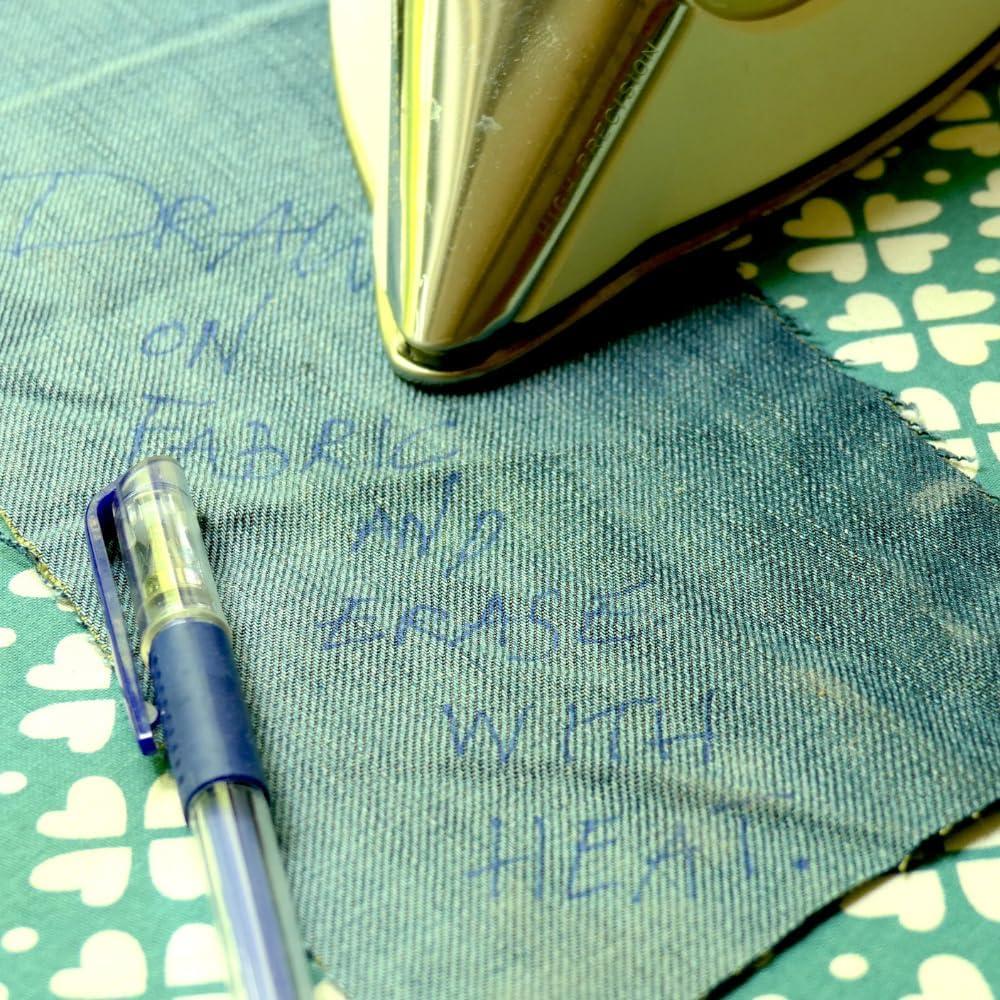 Bolígrafo de Marcado de Tela Borrable por Calor Madam Sew Azul 0.5mm