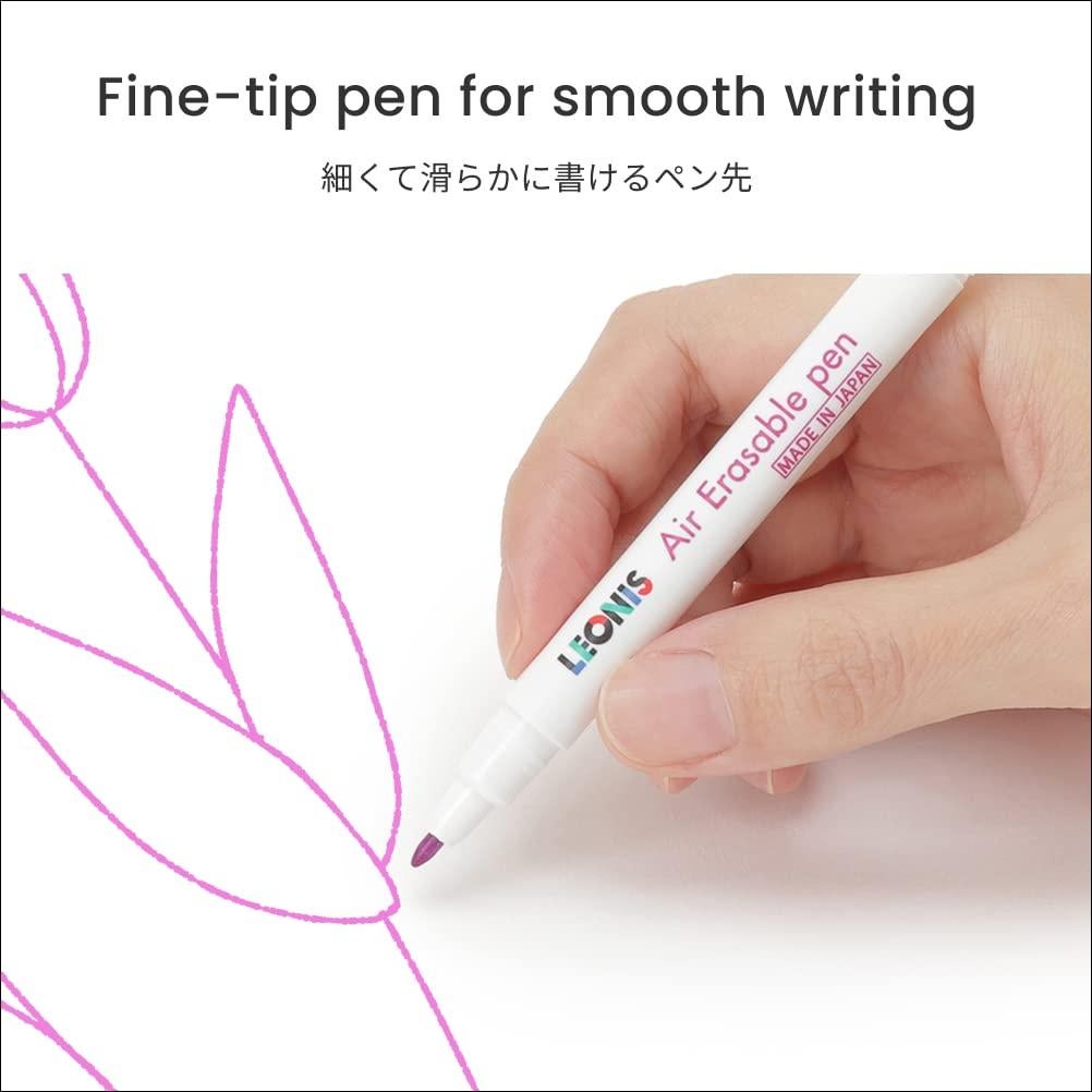 Bolígrafo de Tinta Desaparecedora LEONIS 5 Unidades Rosa