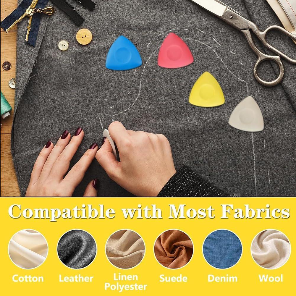 Tiza de Sastre ZXTY 4 Pcs para Costura y Manualidades