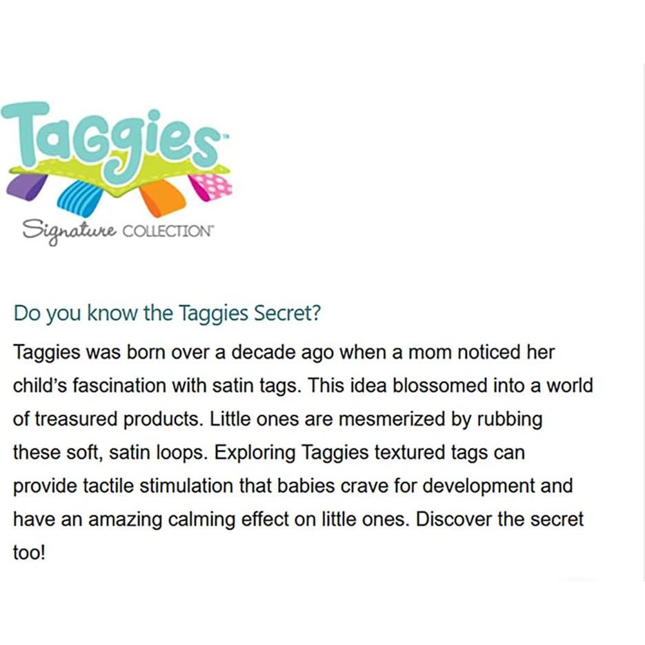 Taggies Juguete Sensorial Crinkle Me Pony 16.5 cm