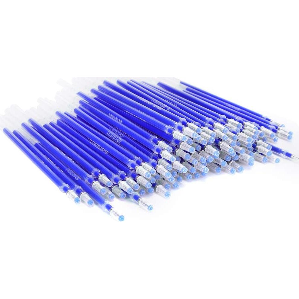 100 Recargas Borrables por Calor Haosie para Tela - Punta Fina