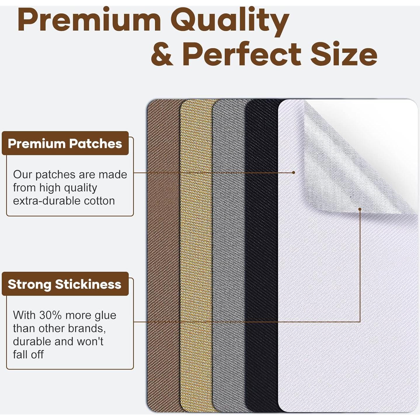 Parches Termoadhesivos HTVRONT 15 Pcs Multicolor 12.5x27.9 cm