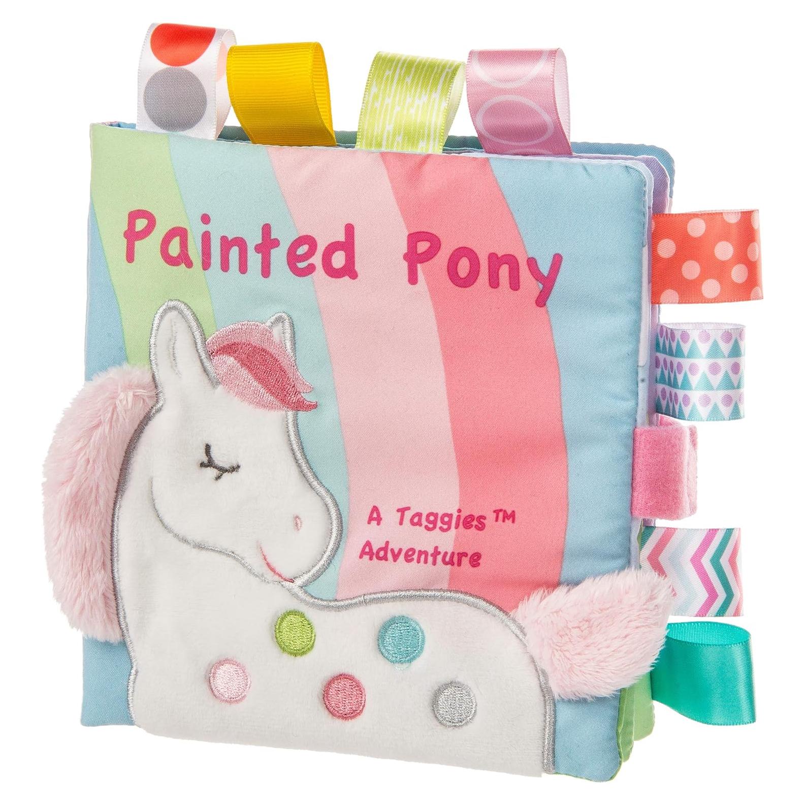 Libro de Tela Suave Mary Meyer Taggies Pony Pintado 15x15cm
