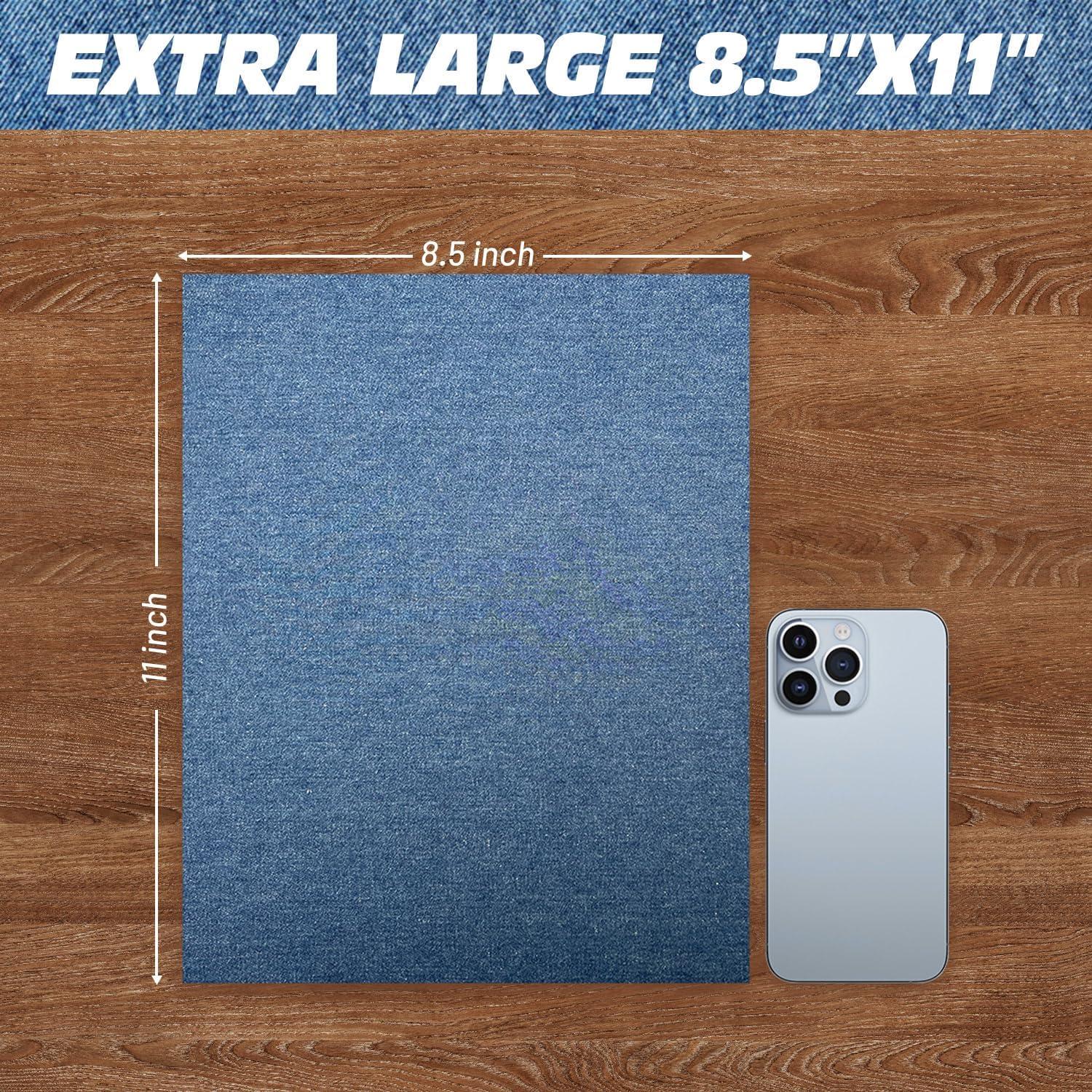 Parches Termoadhesivos XL TransOurDream para Jeans y Ropa - 5 Colores