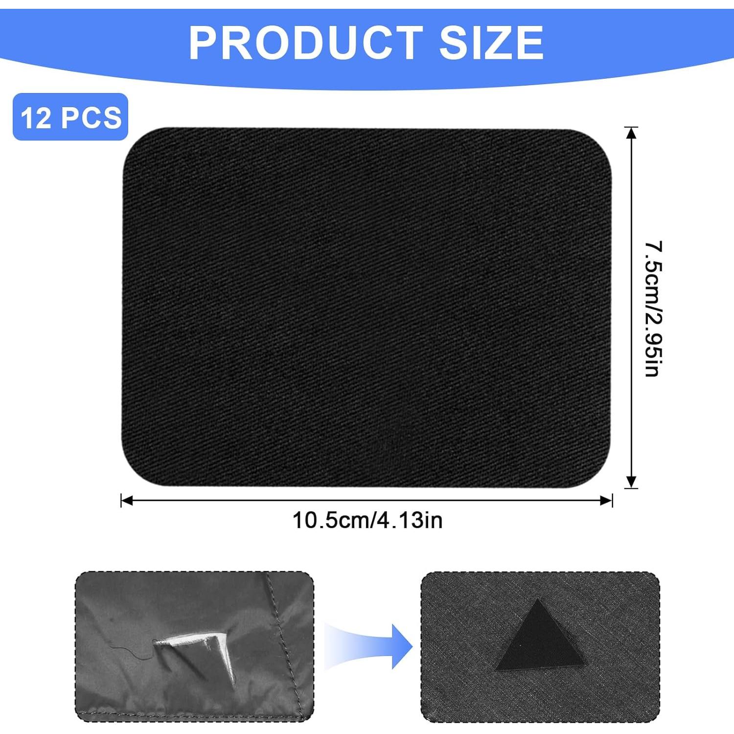 12 Parches de Algodón para Planchar 7.5x10.5cm Hariendny
