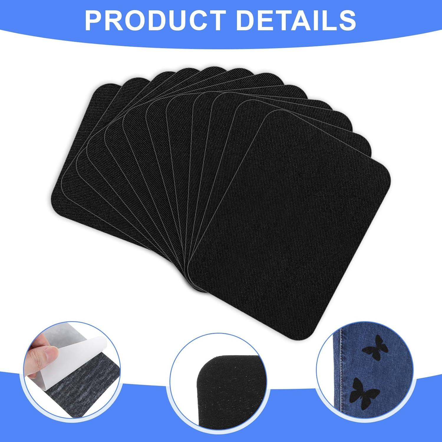 12 Parches de Algodón para Planchar 7.5x10.5cm Hariendny