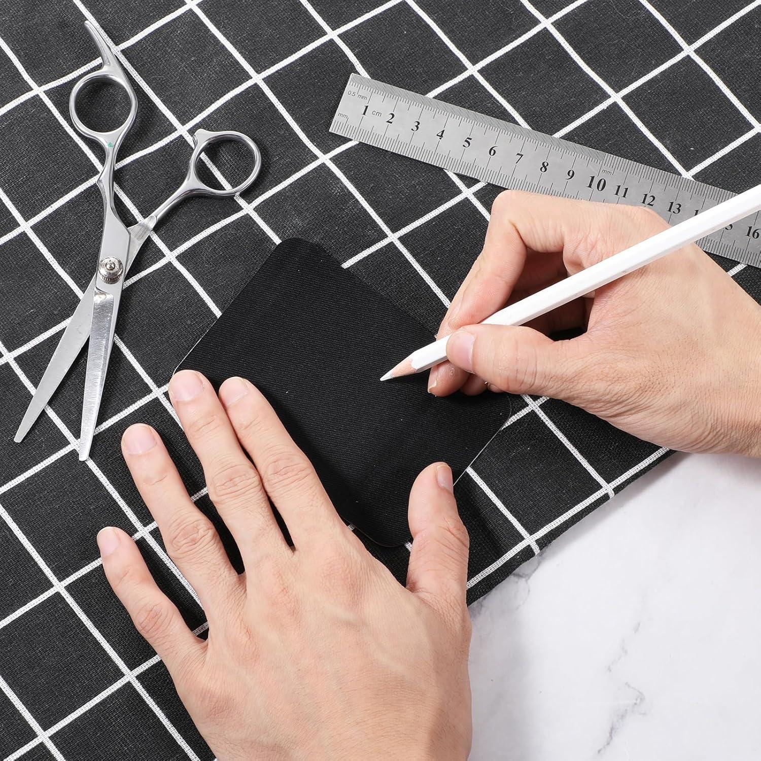 12 Parches de Algodón para Planchar 7.5x10.5cm Hariendny