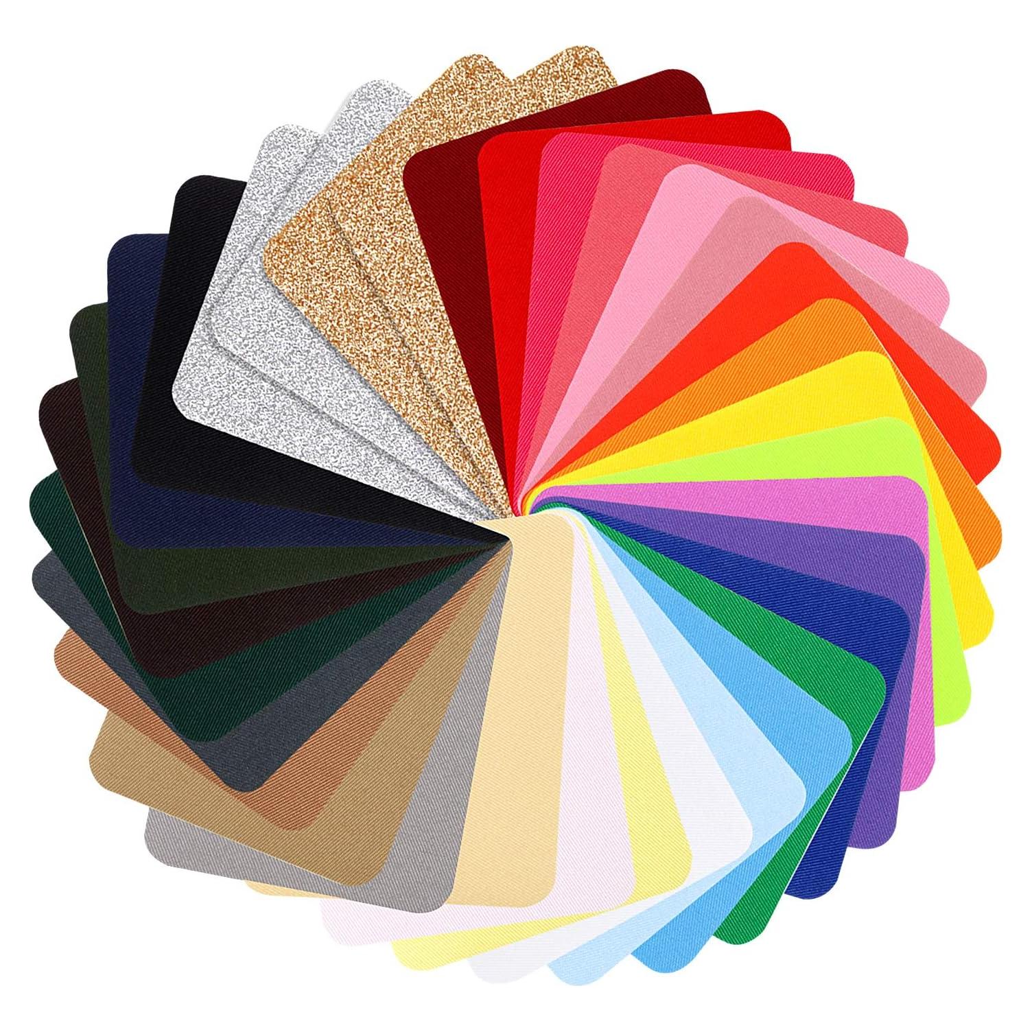 Parches Termoadhesivos Augshy 33 Piezas 12.5x9.5cm 31 Colores