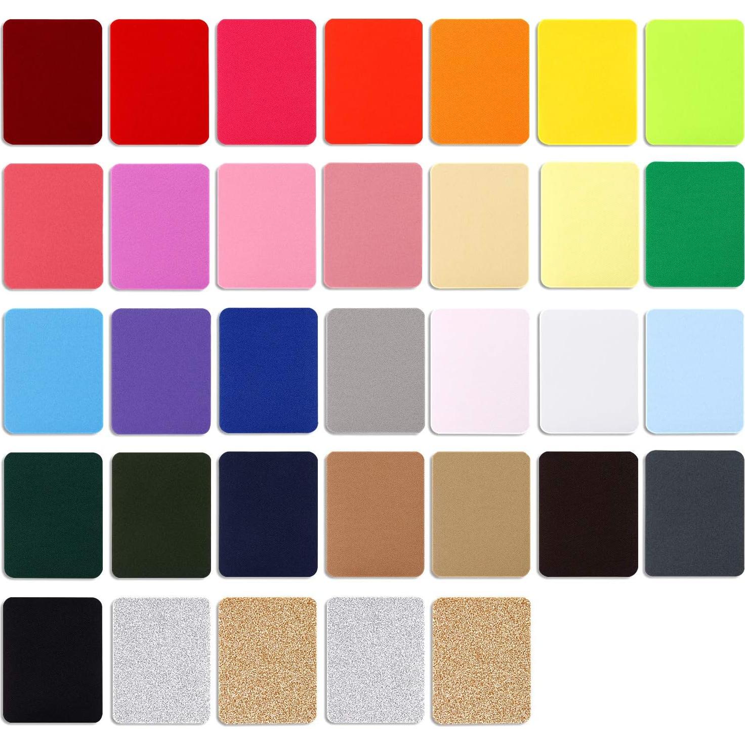 Parches Termoadhesivos Augshy 33 Piezas 12.5x9.5cm 31 Colores