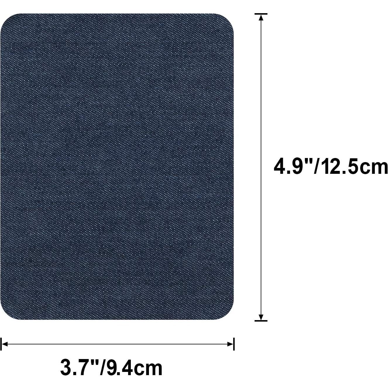 Kit de Parches de Planchar Awpeye 30 PCS Denim 12.4x9.4 cm