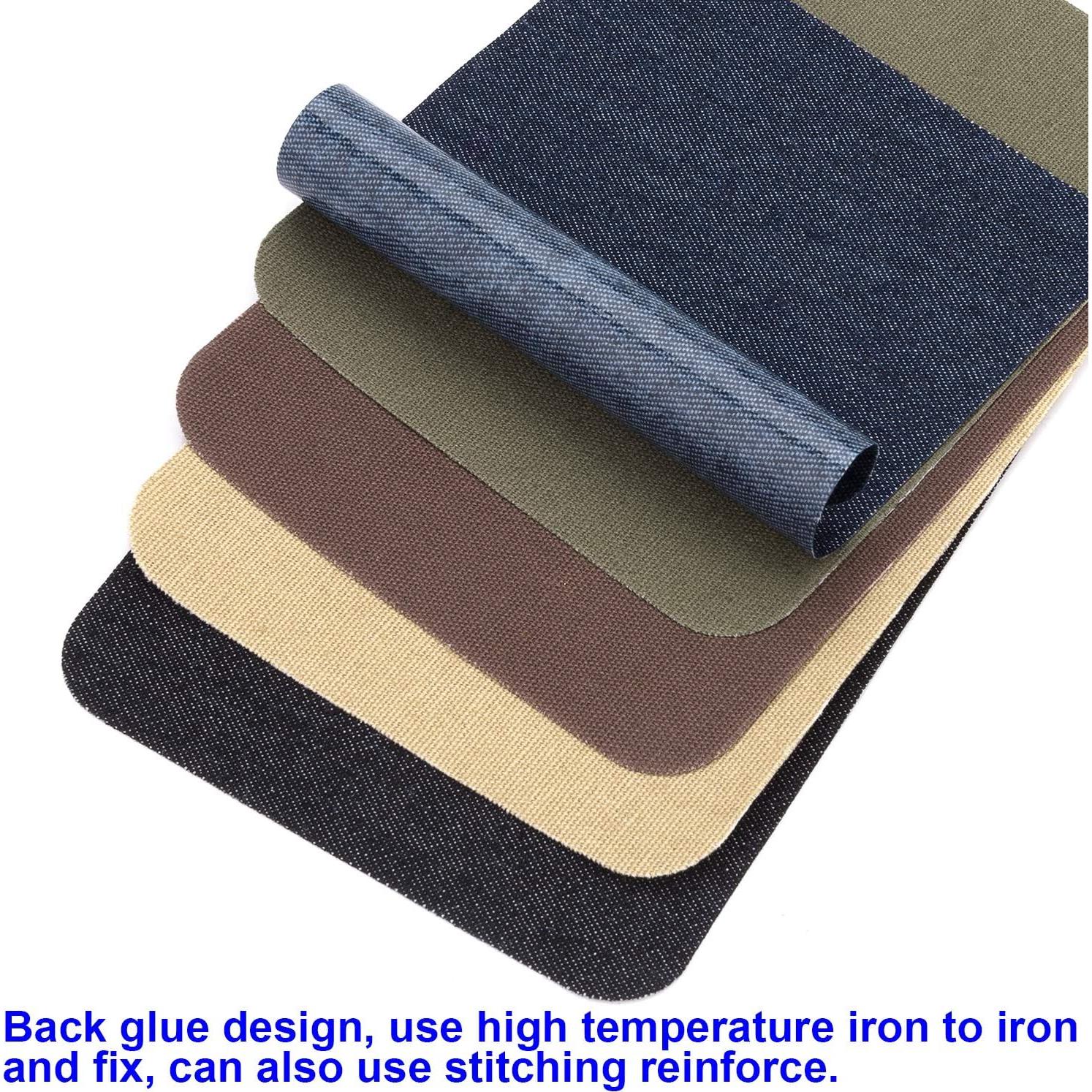 Kit de Parches de Planchar Awpeye 30 PCS Denim 12.4x9.4 cm