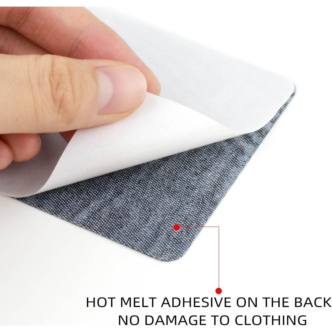 10 Parches de Planchar TKYPZY Denim 7.5x7.5cm 5 Colores