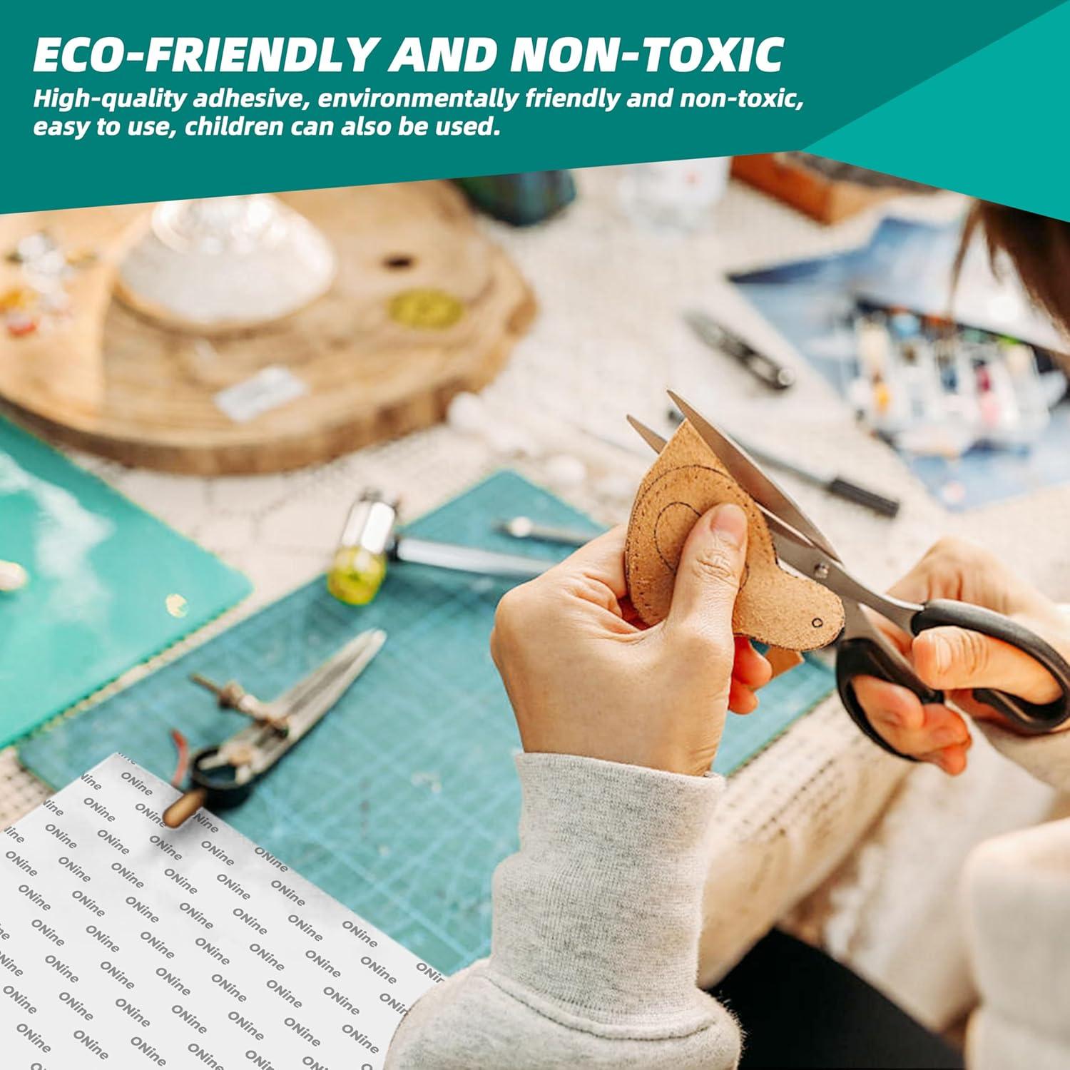 Adhesivo Doble Cara ONine para Parches - 2 Paquetes 20.32x27.94 cm