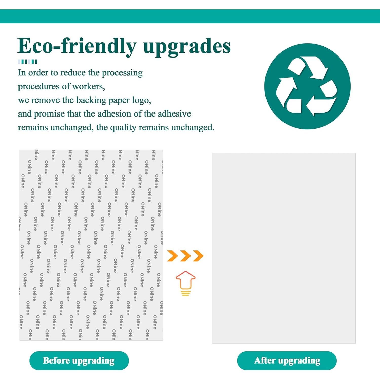 Adhesivo Doble Cara ONine para Parches - 2 Paquetes 20.32x27.94 cm