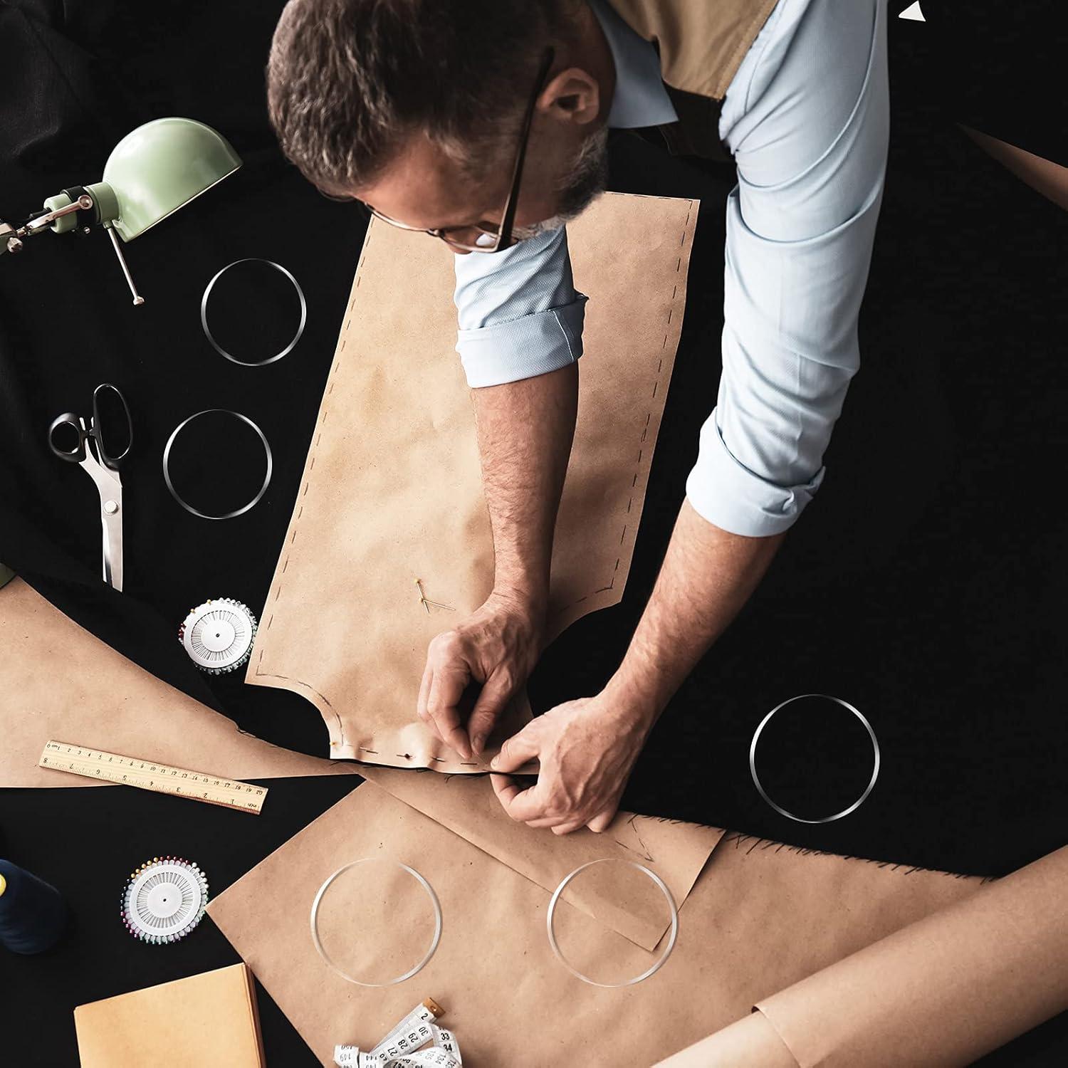 Pesas de Costura de Vidrio Patelai - 6 Piezas 40g 6.6cm