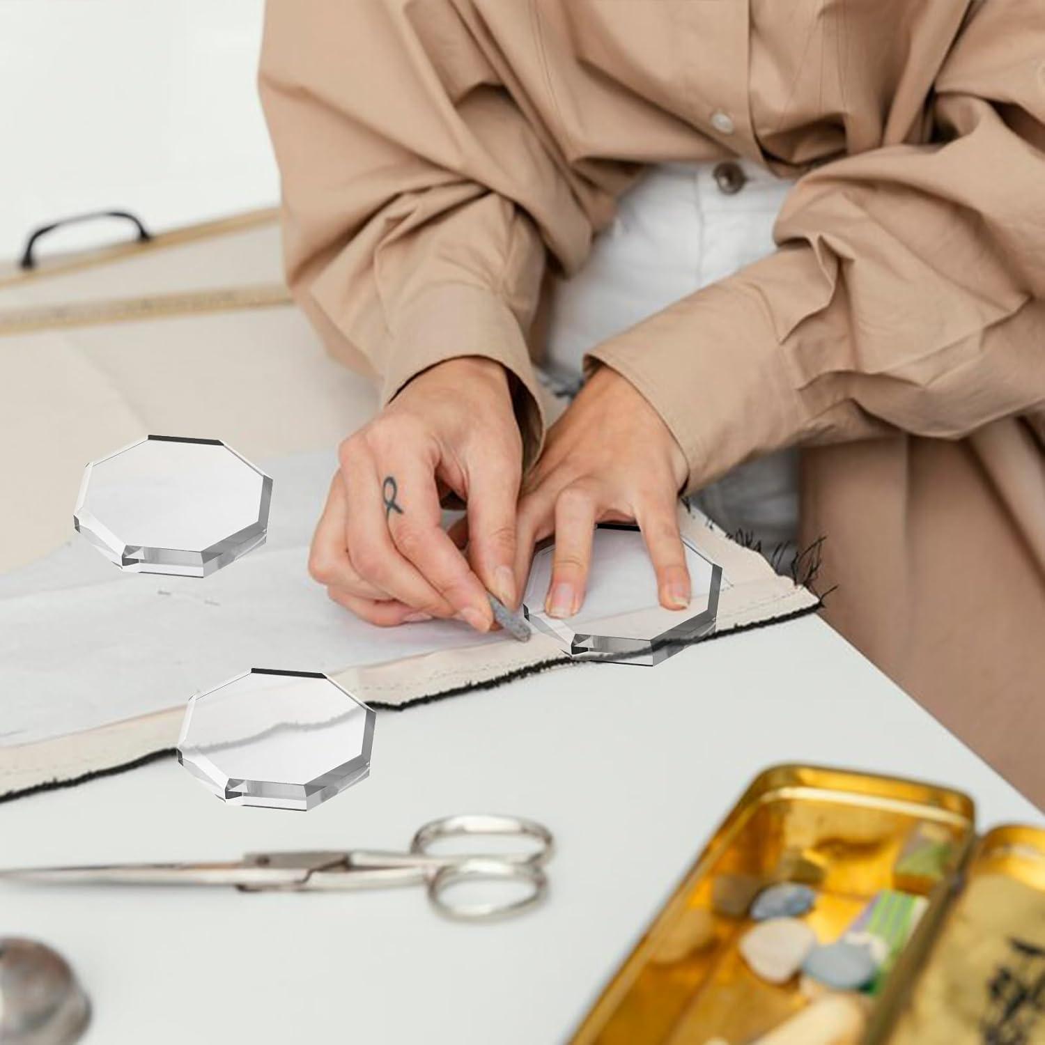 Juego de 10 Pesas de Tela de Vidrio HOFURME 5.58 cm