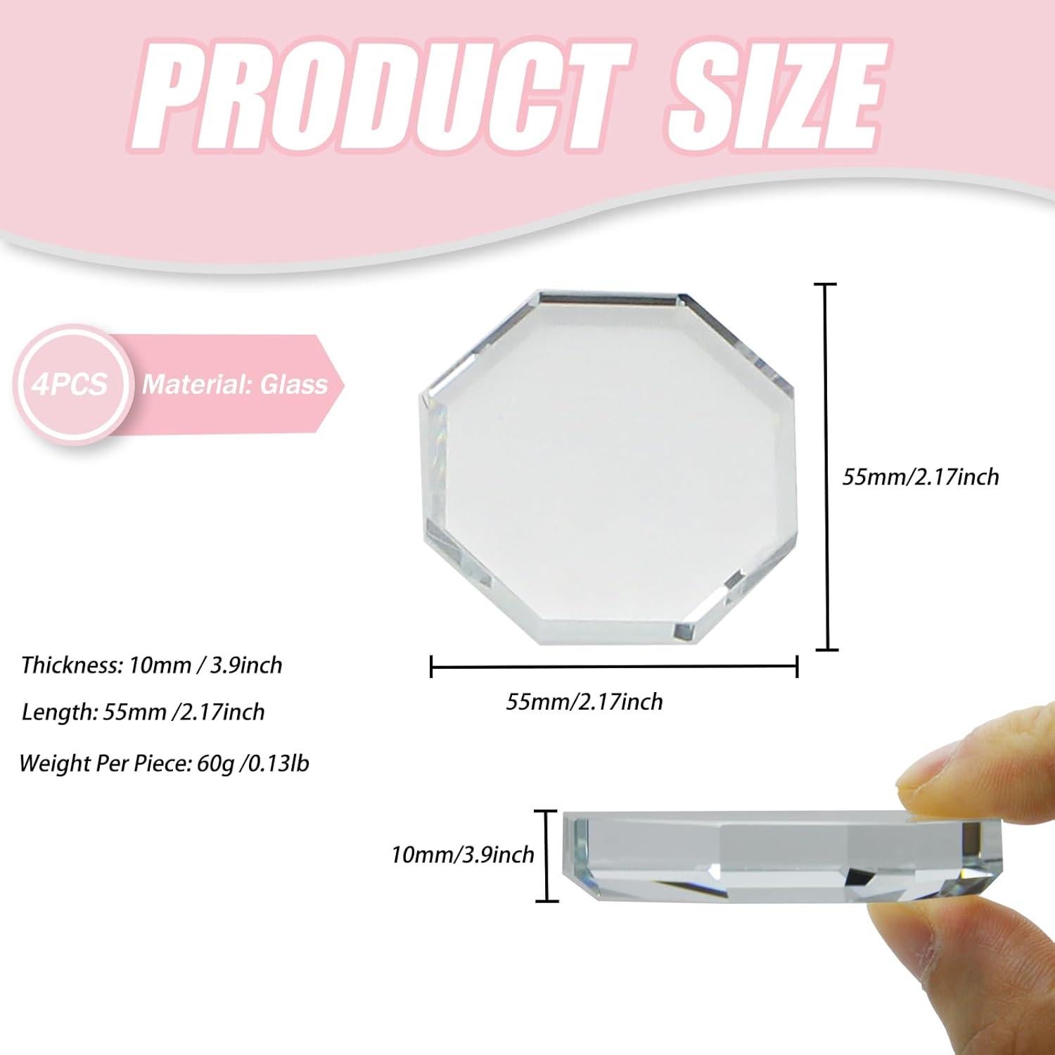 Pesas de vidrio para costura MYRIONT - 4 piezas 60g