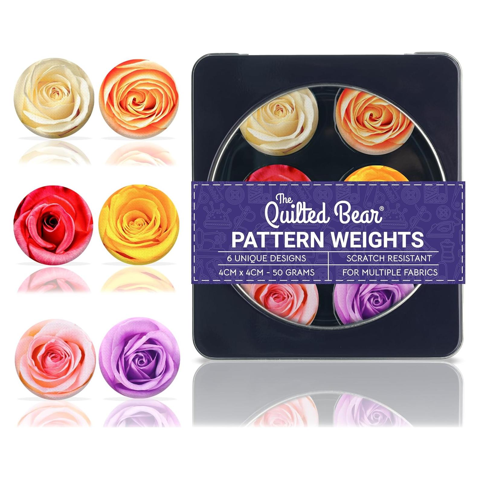 Pesas de Costura The Quilted Bear - Diseño Rosa - 400g