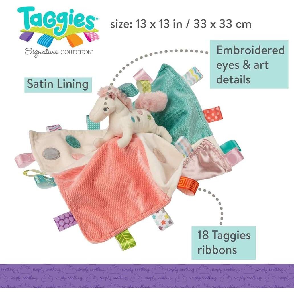 Manta de Seguridad Mary Meyer Taggies Pony Pintado 33x33cm