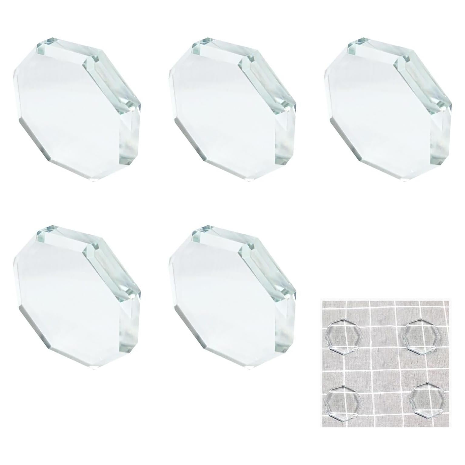 Pesas de Vidrio FUATY para Corte de Patrones - 5 Piezas