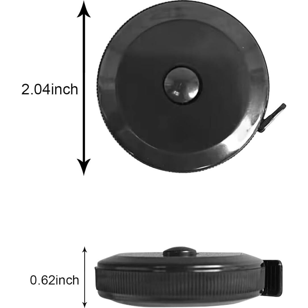 Paquete de 4 Cintas Métricas Retráctiles 150 cm Tesdluy