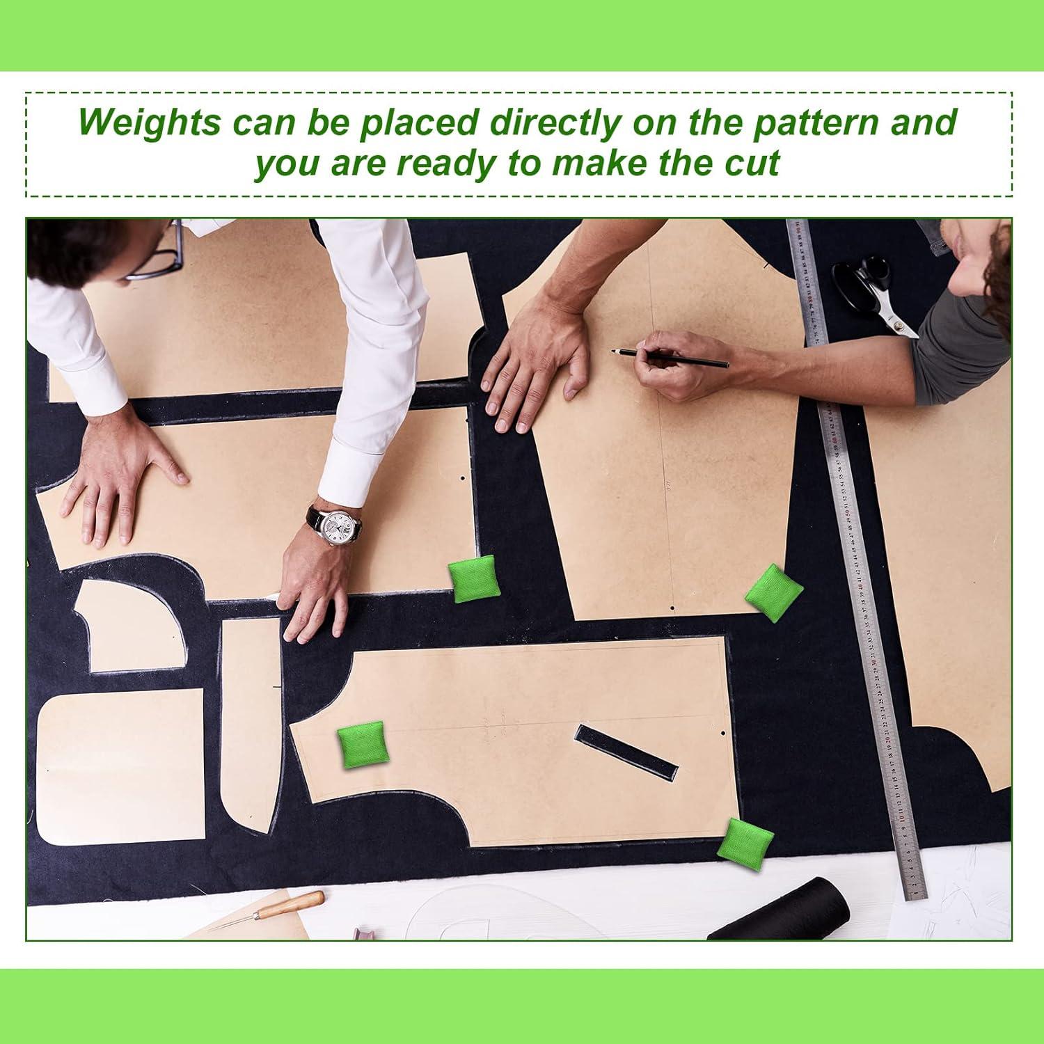 6 Pesas de Patrón Gejoy para Confección de Tela y Papel