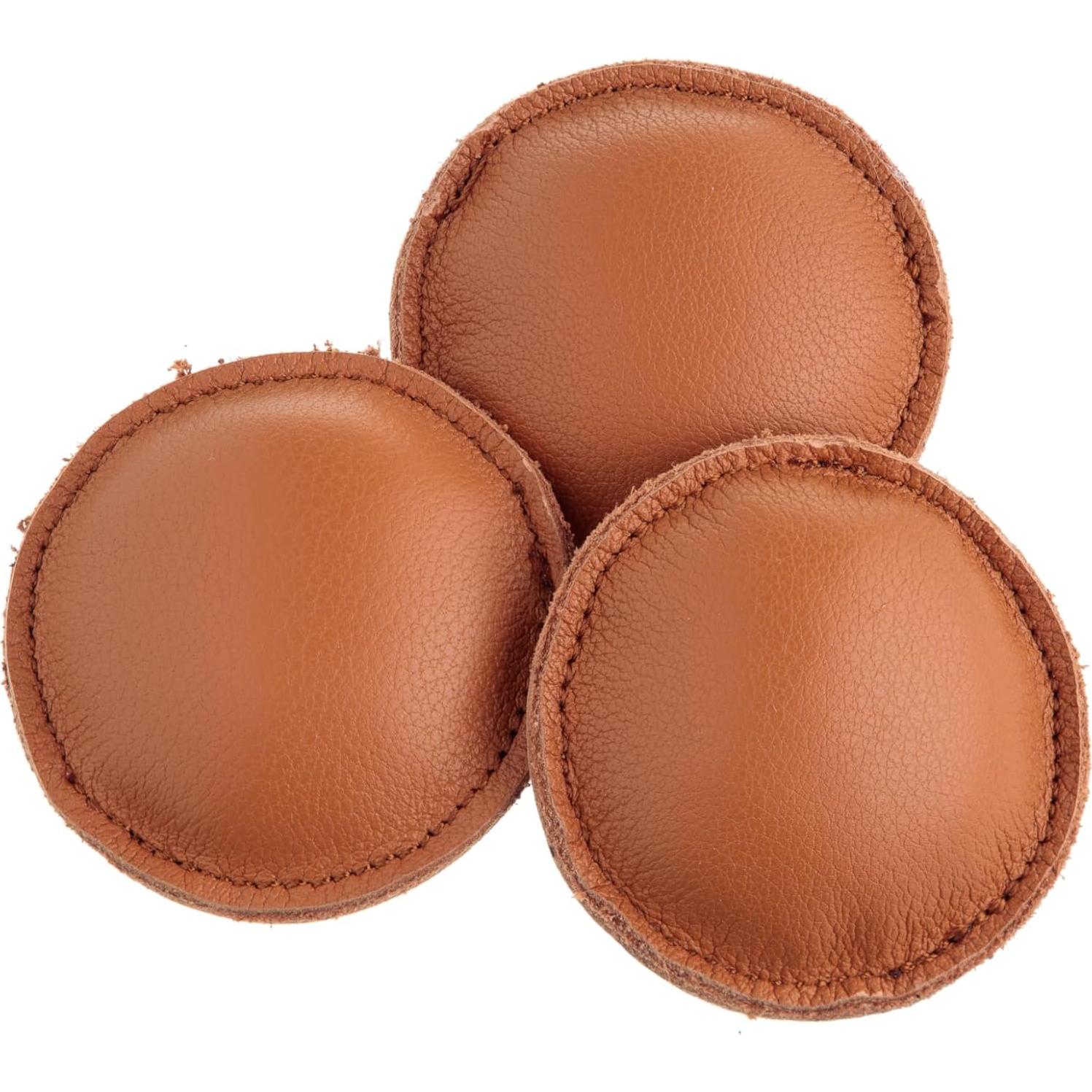 Pesas de Patrón de Cuero The Quilted Bear 6x40mm - Marrón Claro