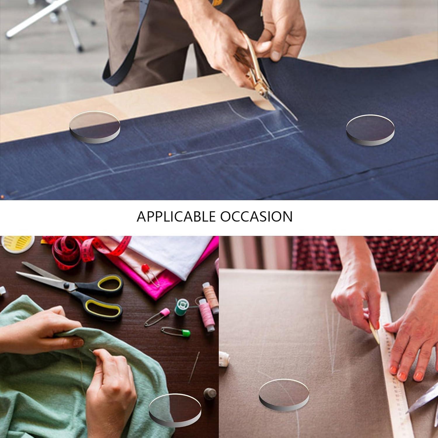 Juego de 8 Pesas de Vidrio para Costura y Manualidades 60g