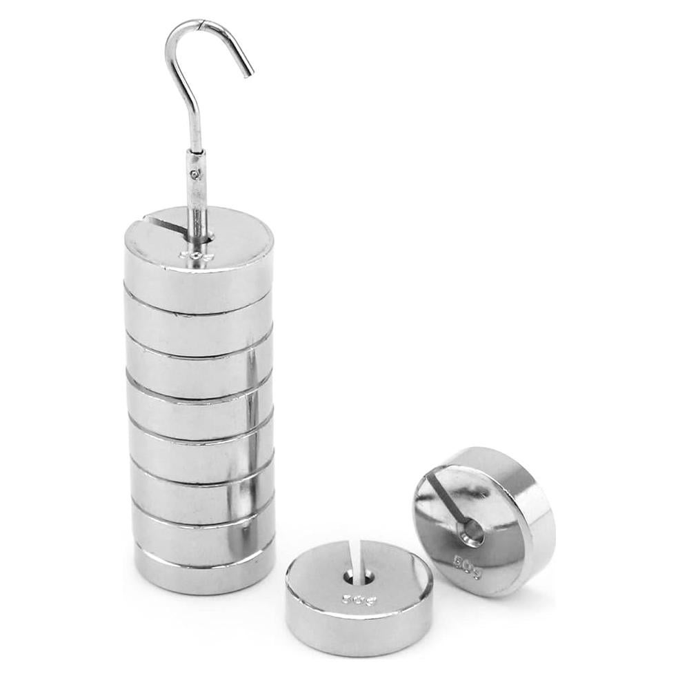 Conjunto de Pesas Ranuradas QWORK 9 Piezas 500g